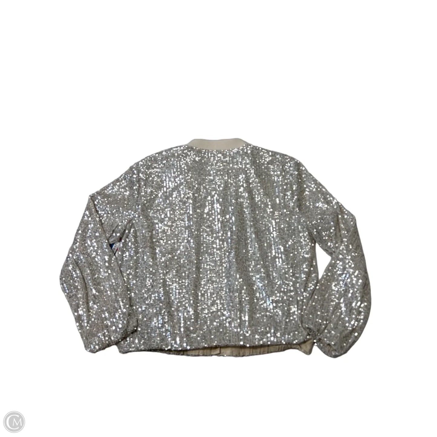 New! Jacket Other By Loft In Silver, Size: L