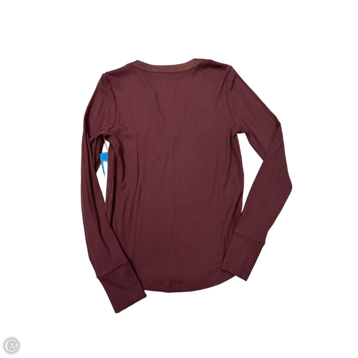 New! Top Long Sleeve By Evereve In Maroon, Size: Xs