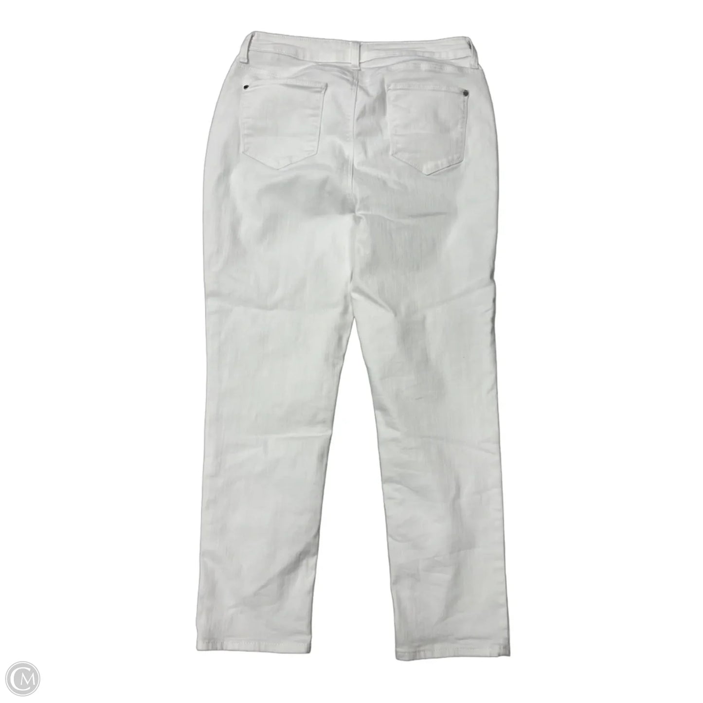 Jeans Straight By Chicos In White, Size: 10