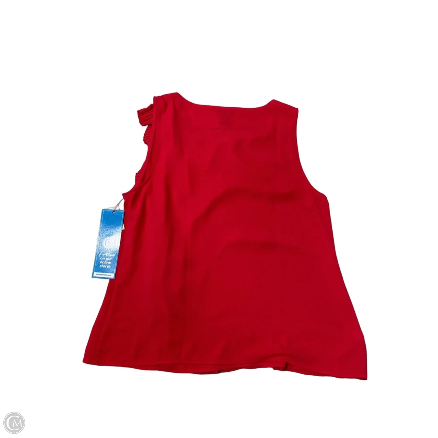 Top Sleeveless By Ann Taylor In Pink, Size: L
