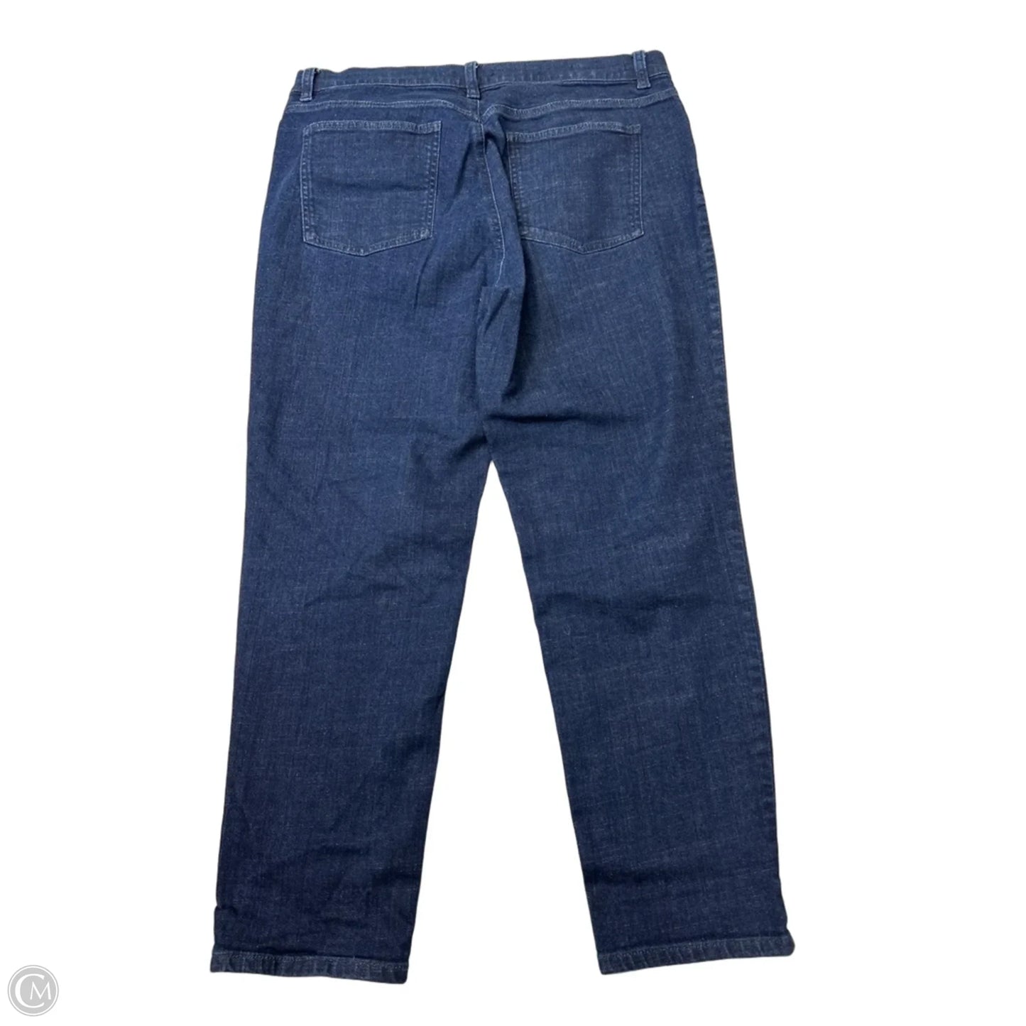 Jeans Skinny By Eileen Fisher In Blue, Size: L
