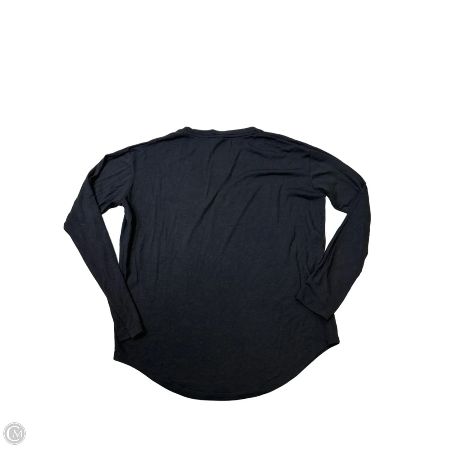 Athletic Top Long Sleeve Crewneck By Athleta In Black, Size: Xs