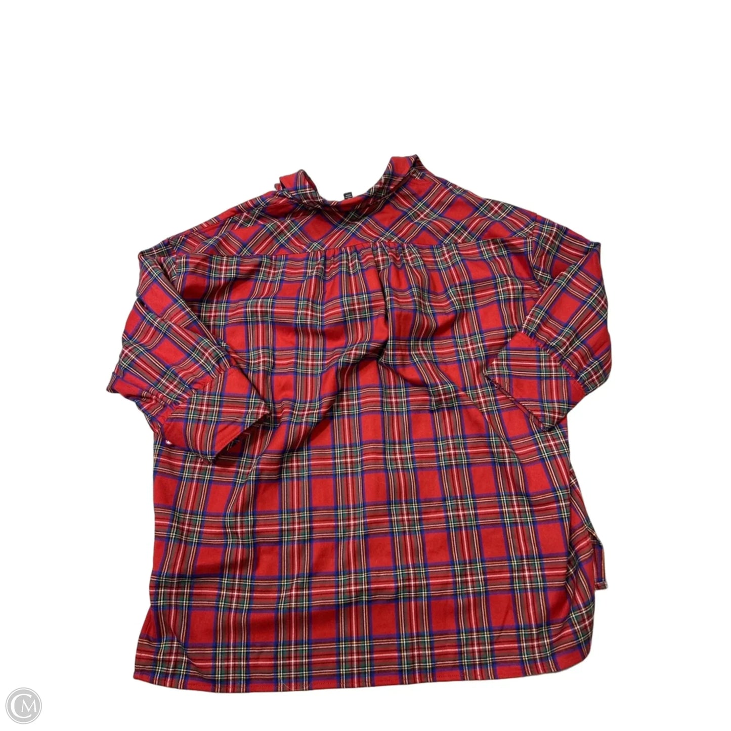 Top Long Sleeve By Tuckernuck In Red, Size: M