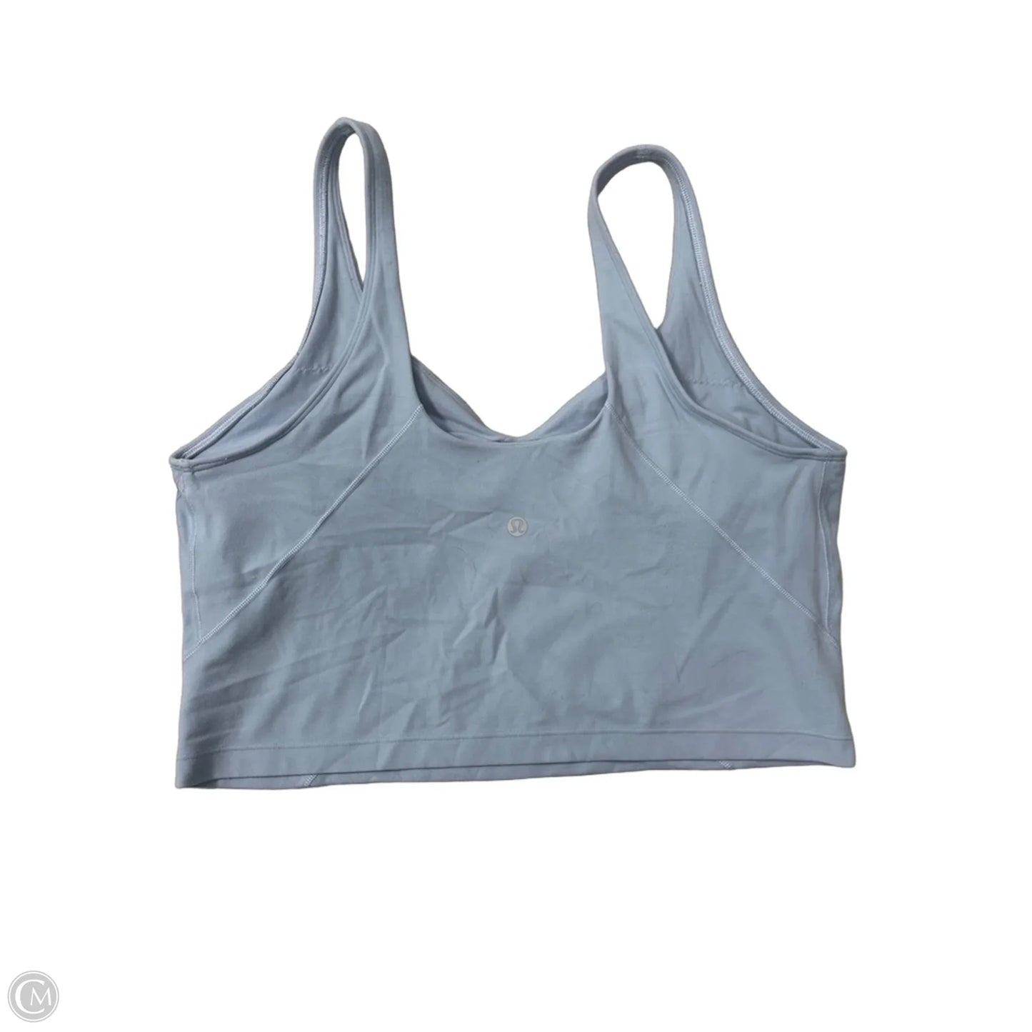 Athletic Tank Top By Lululemon In Blue, Size: L