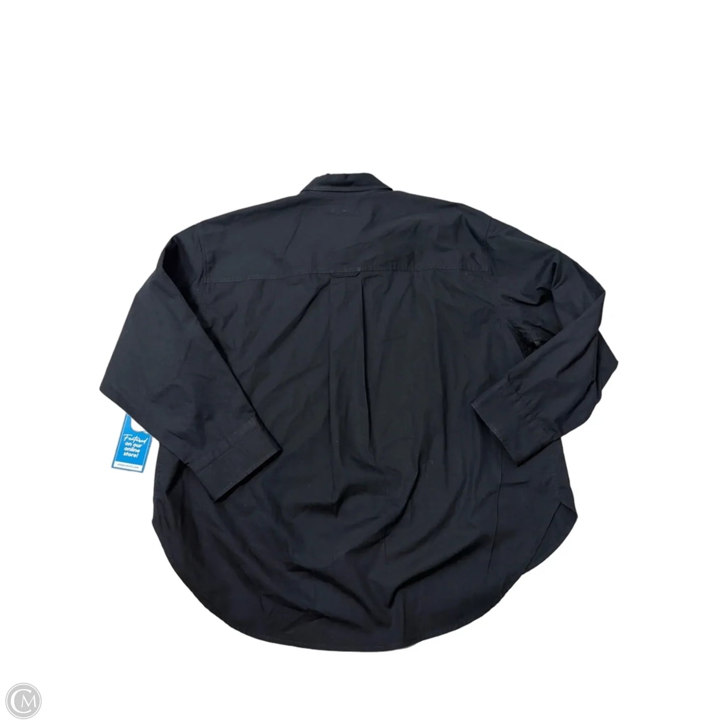 Top Long Sleeve By J. Crew In Black, Size: Lp