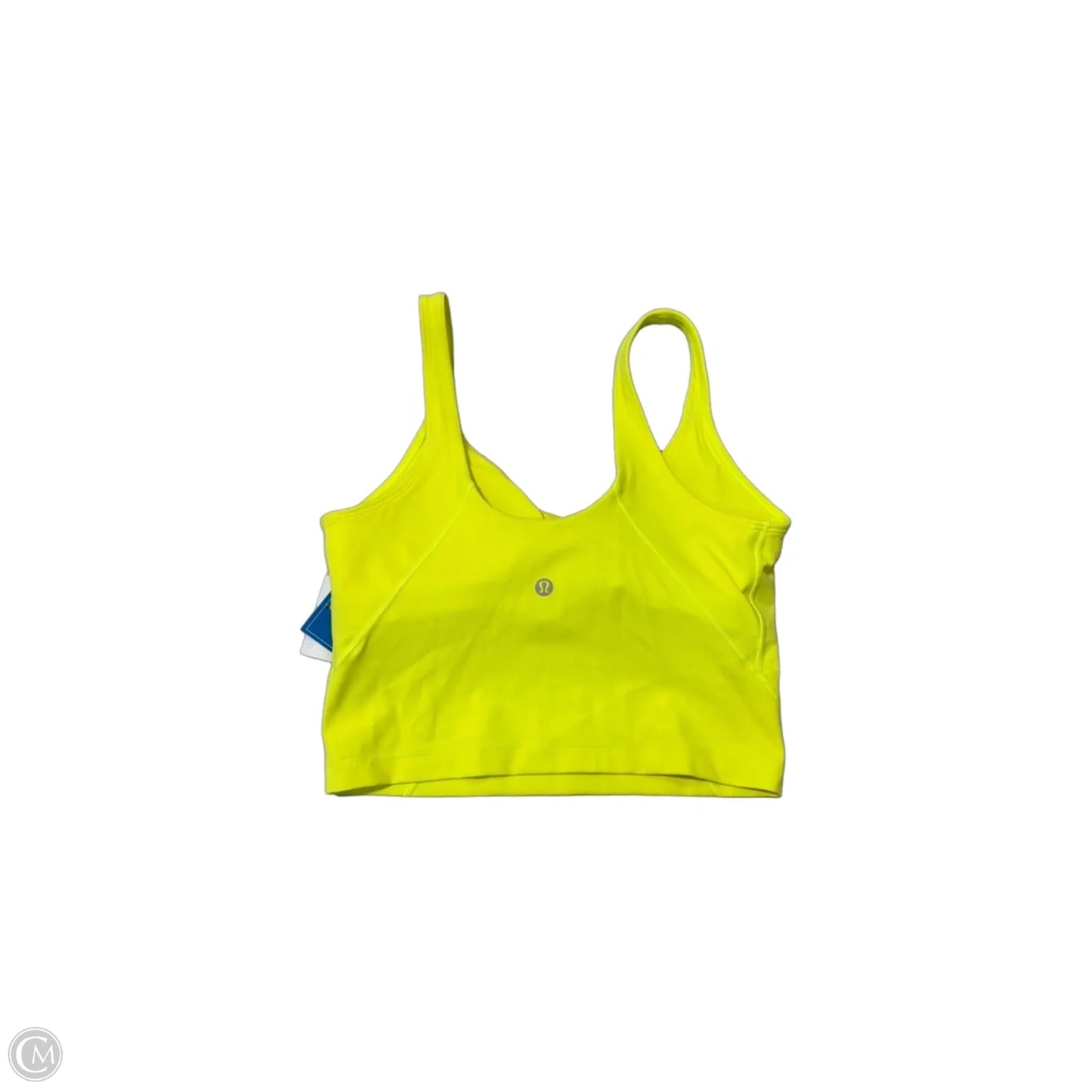 Athletic Tank Top By Lululemon In Yellow, Size: S