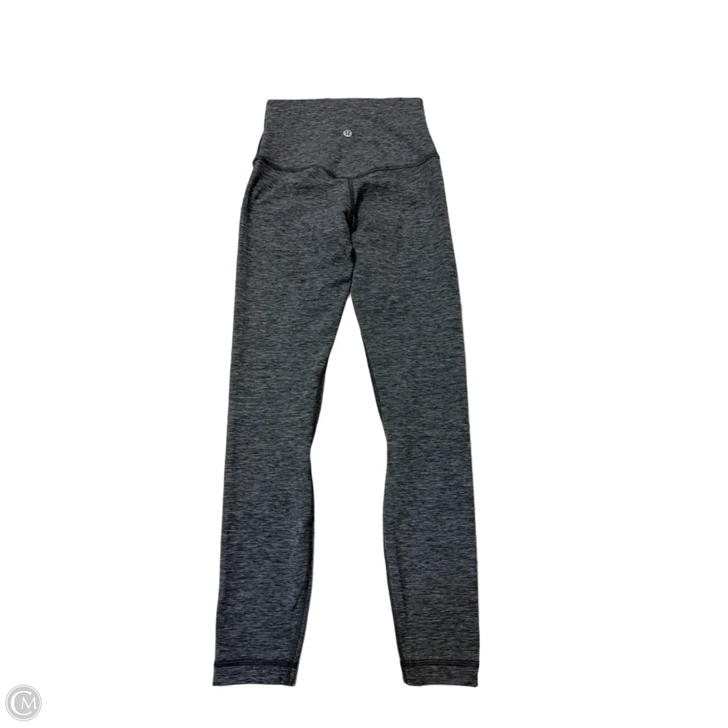 Athletic Leggings By Lululemon In Grey, Size: Xs
