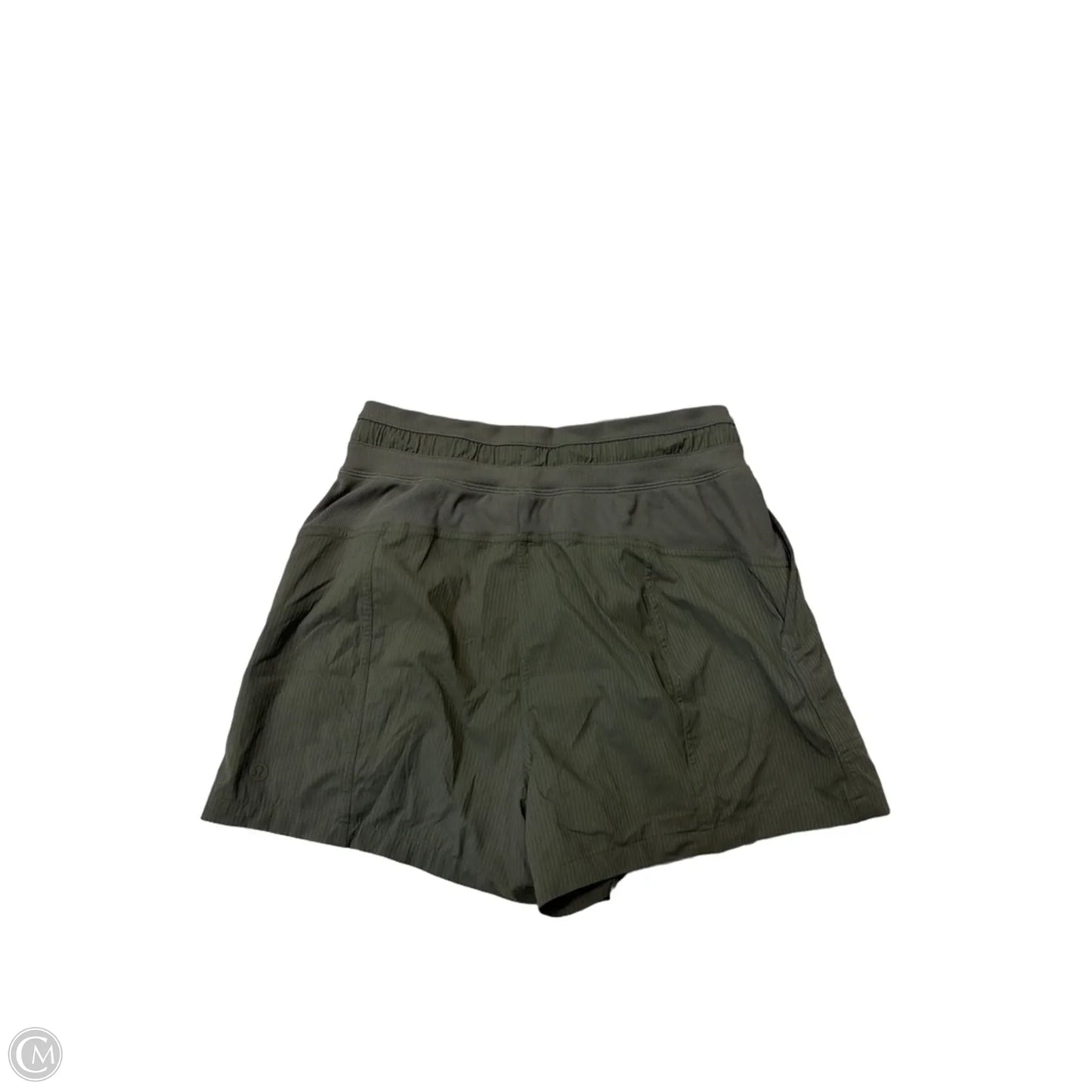 Athletic Shorts By Lululemon In Green, Size: S