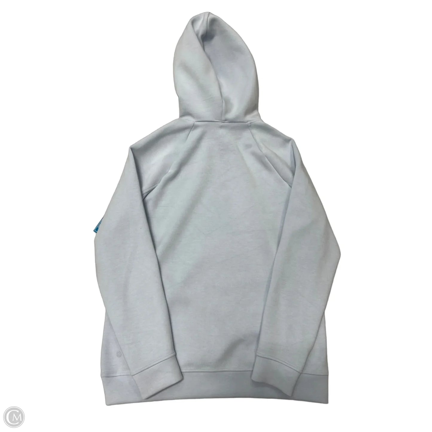 Athletic Sweatshirt Hoodie By Lululemon In Blue, Size: S