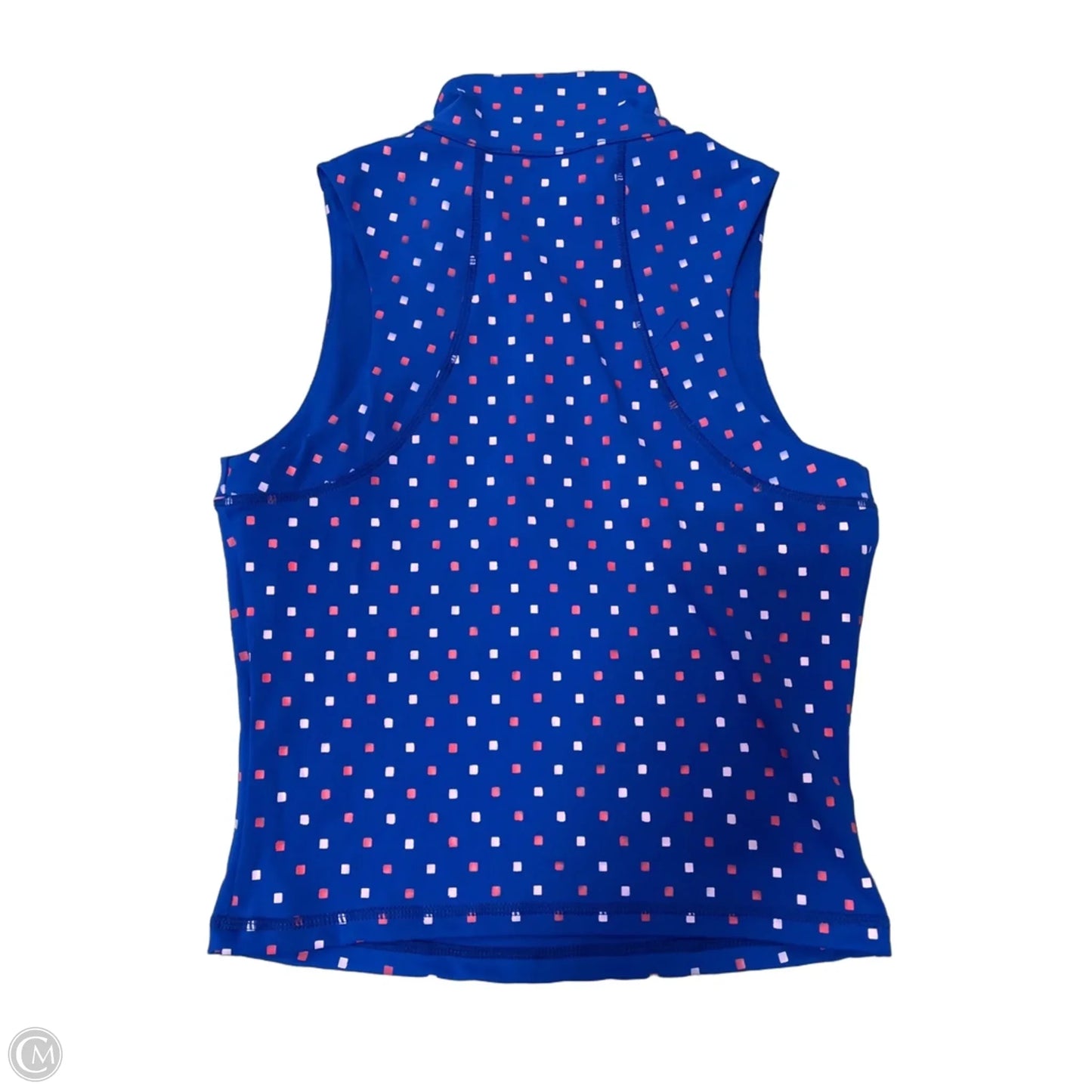 Top Sleeveless Designer By Lilly Pulitzer In Blue & Pink, Size: S