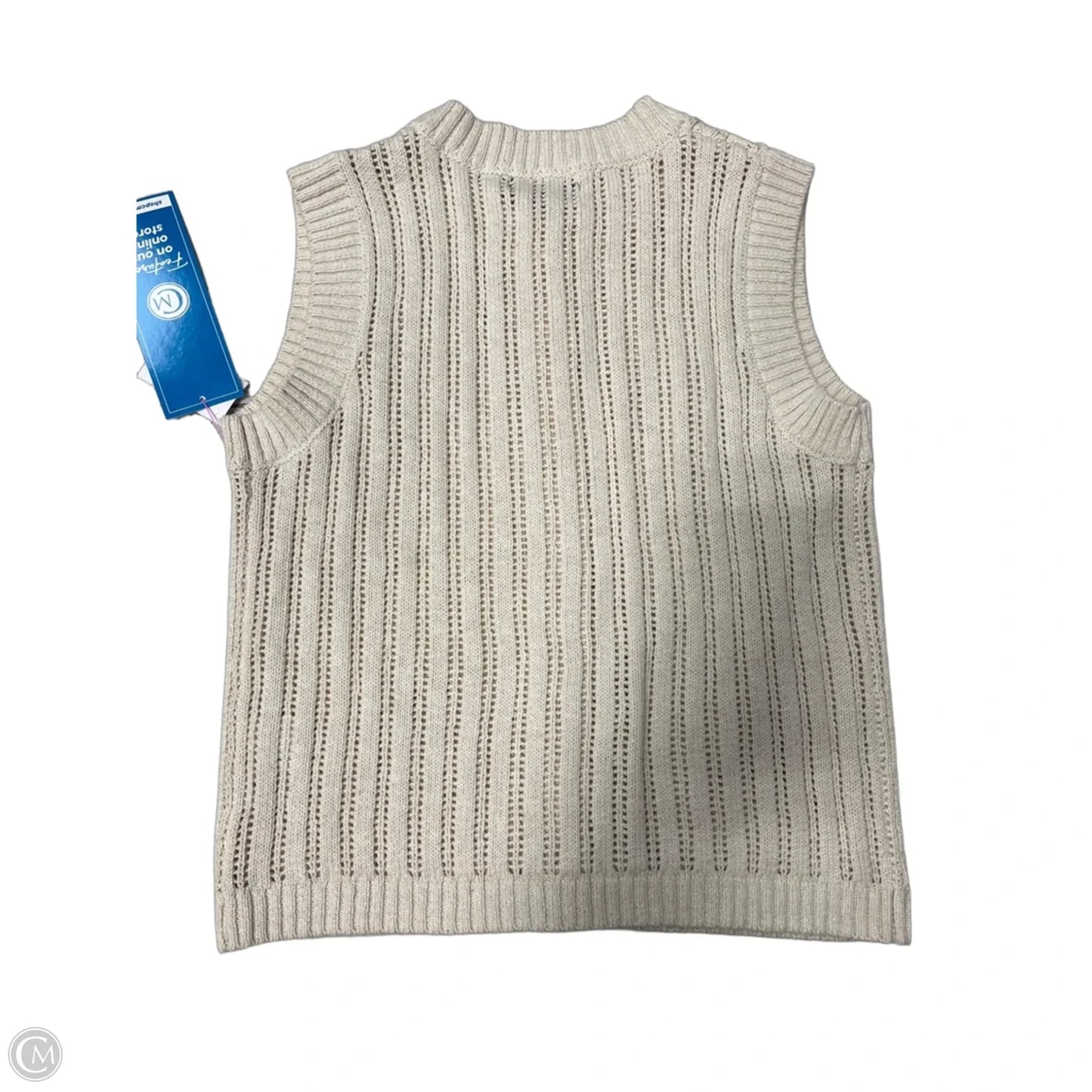 Top Sleeveless By Sanctuary In Cream, Size: S