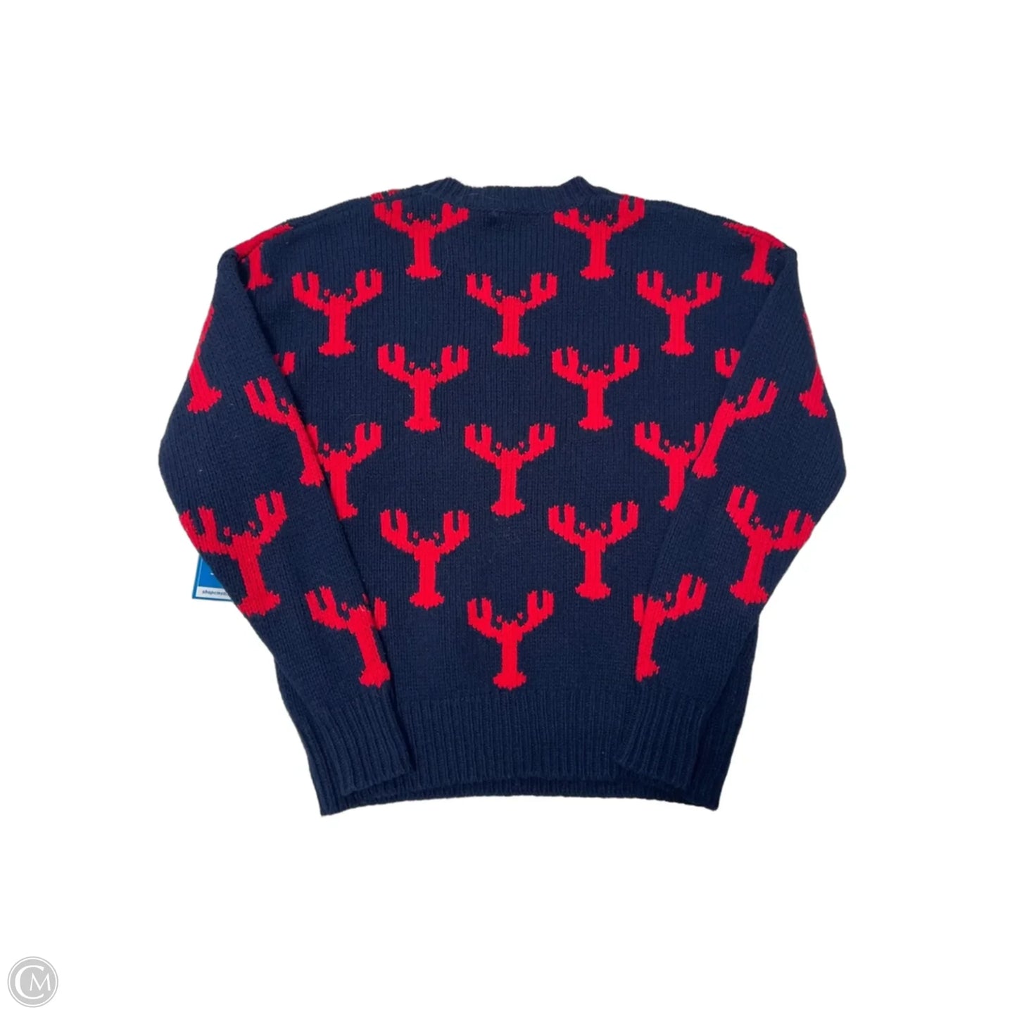 New! Sweater By Vineyard Vines In Blue & Red, Size: Xxs