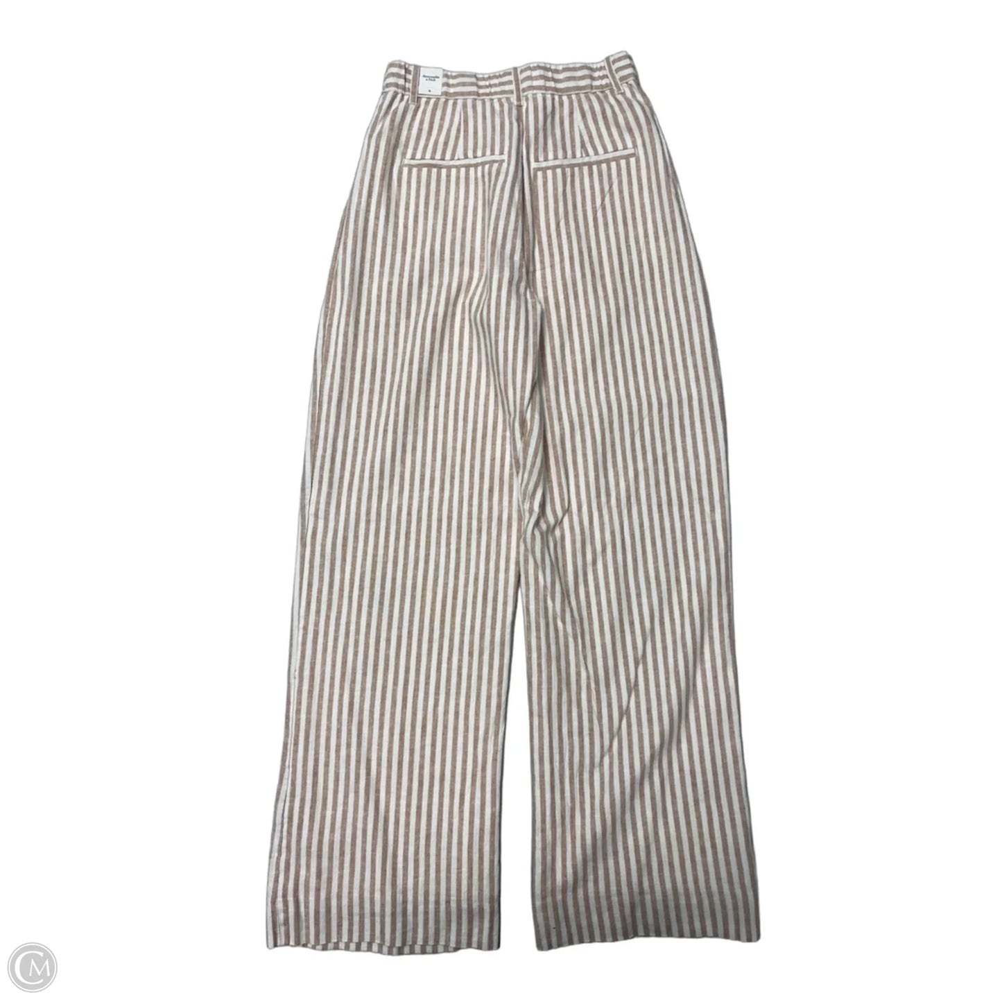 New! Pants Dress By Abercrombie And Fitch In Striped Pattern, Size: S