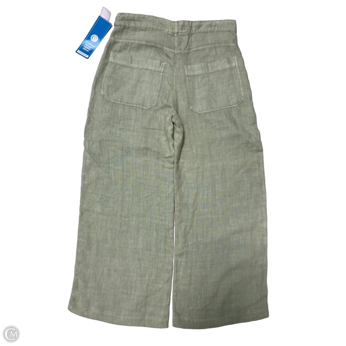 New! Pants Wide Leg By Zara In Green, Size: L