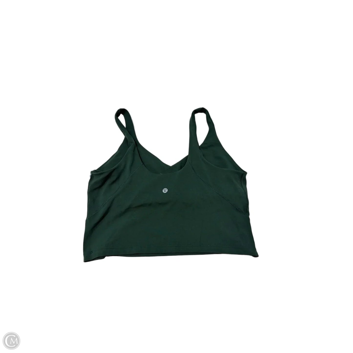 Athletic Tank Top By Lululemon In Green, Size: L