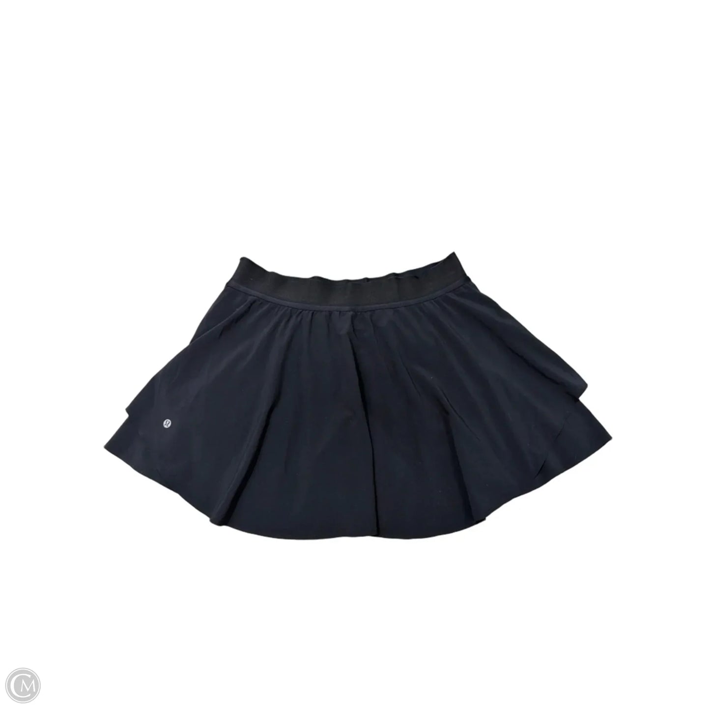 Athletic Skort By Lululemon In Black, Size: 12L