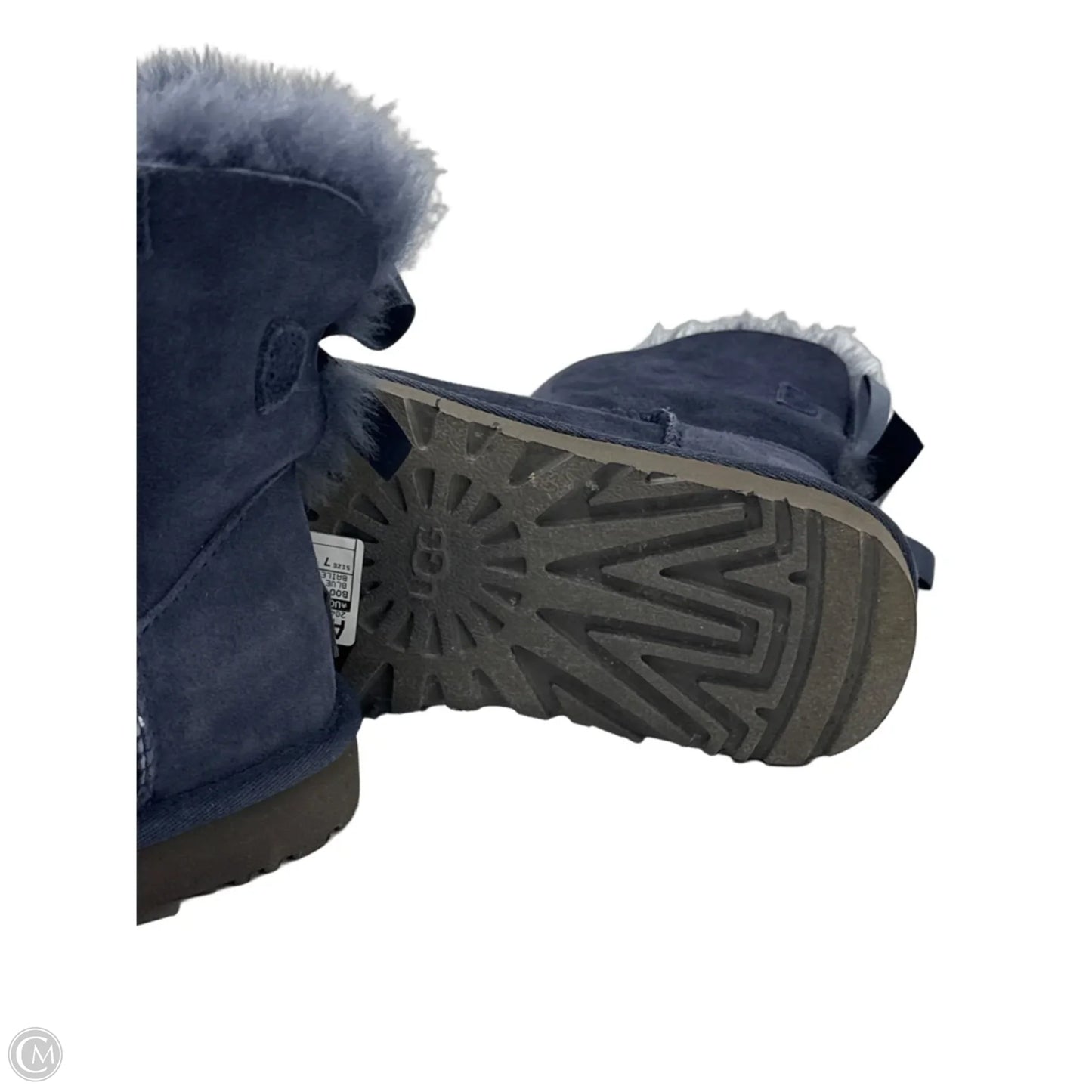 Boots Designer By UGG In Blue, Size: 7