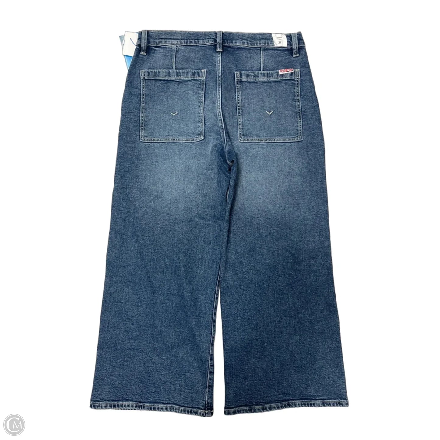 Jeans Cropped By Hudson In Blue, Size: 12