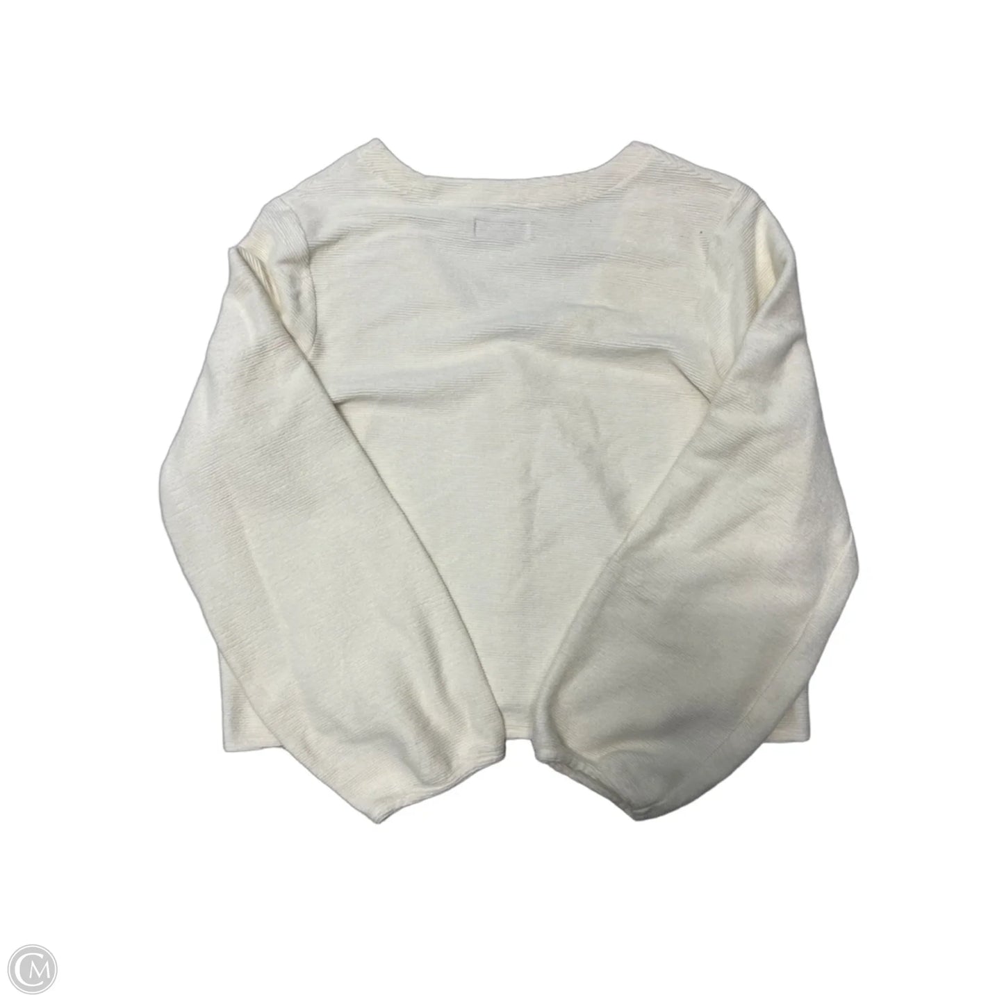 Top Long Sleeve By Madewell In Cream, Size: Xl