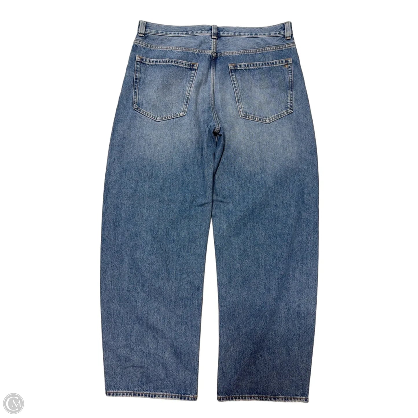 Jeans Wide Leg By Madewell In Blue, Size: 12