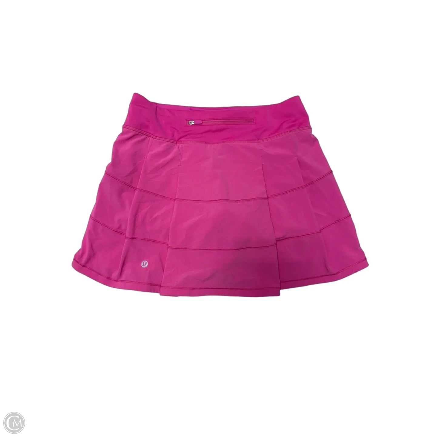 Athletic Skort By Lululemon In Pink, Size: S