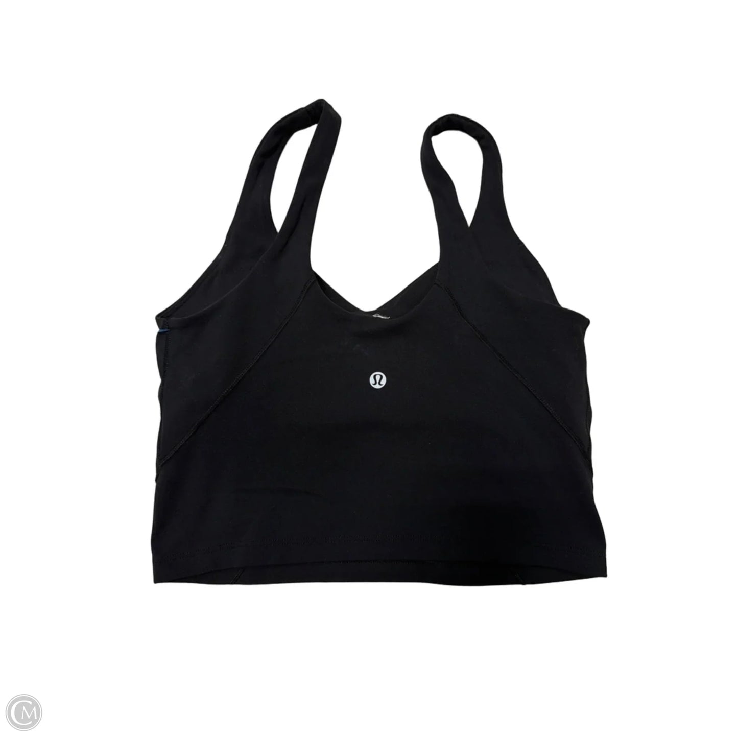 Athletic Tank Top By Lululemon In Black, Size: M