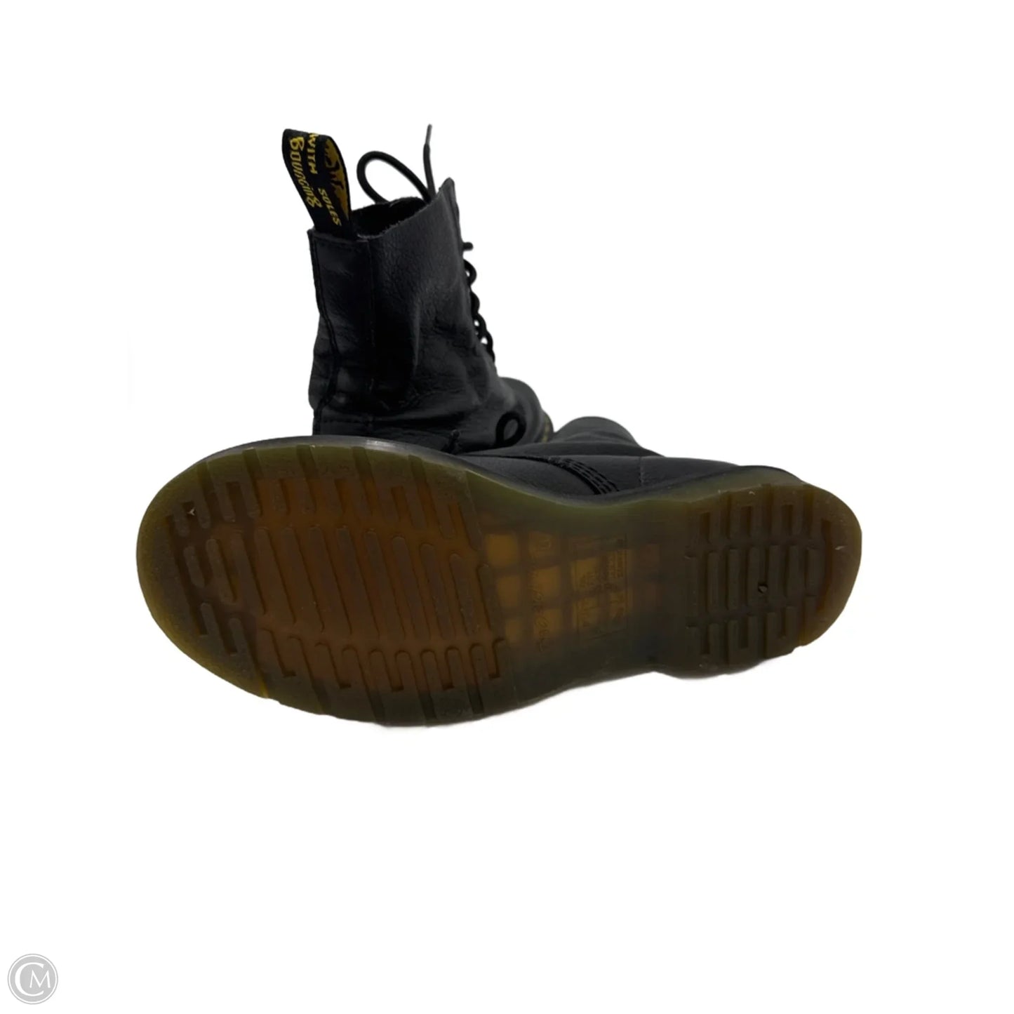 Boots Ankle Flats By Dr Martens In Black, Size: 8