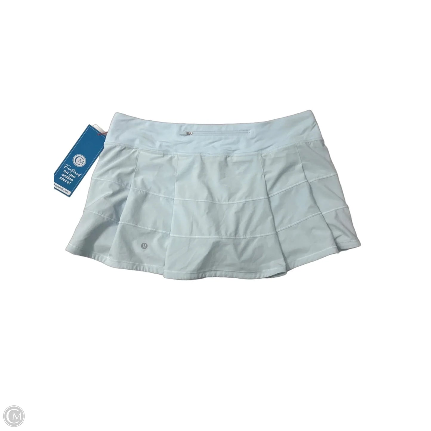 Athletic Skirt By Lululemon In Blue, Size: 12
