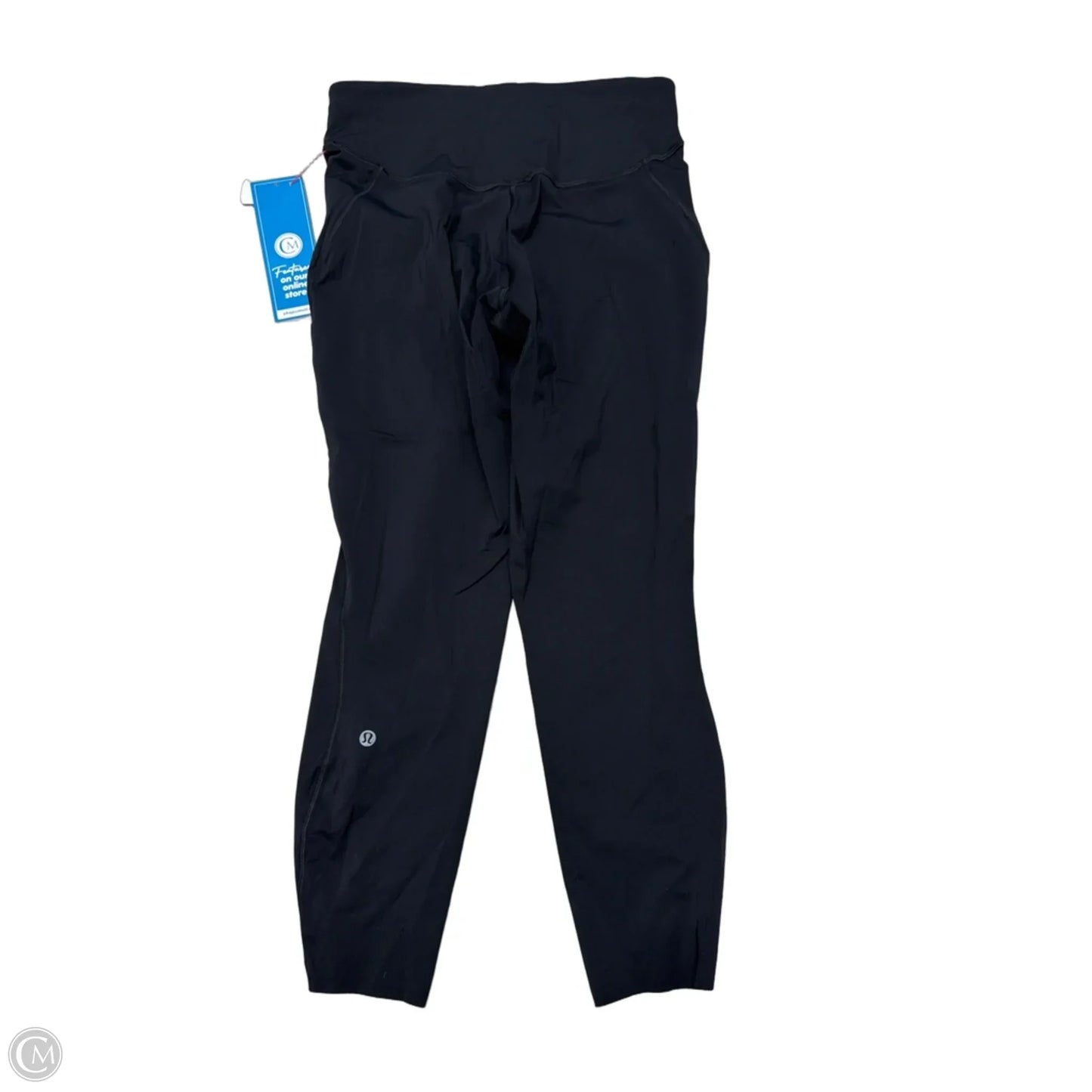 Athletic Leggings By Lululemon In Black, Size: 10