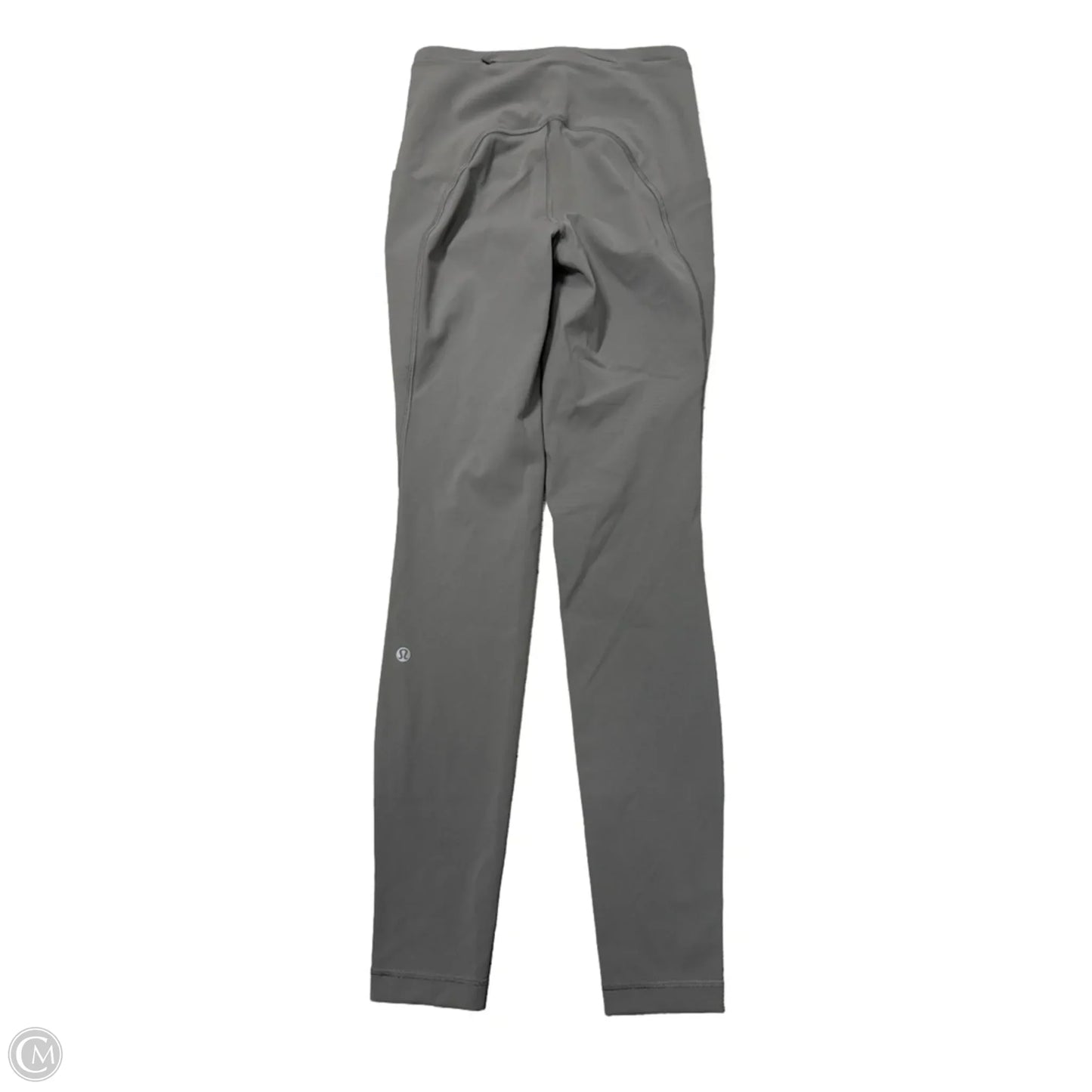 Athletic Leggings By Lululemon In Grey, Size: 4