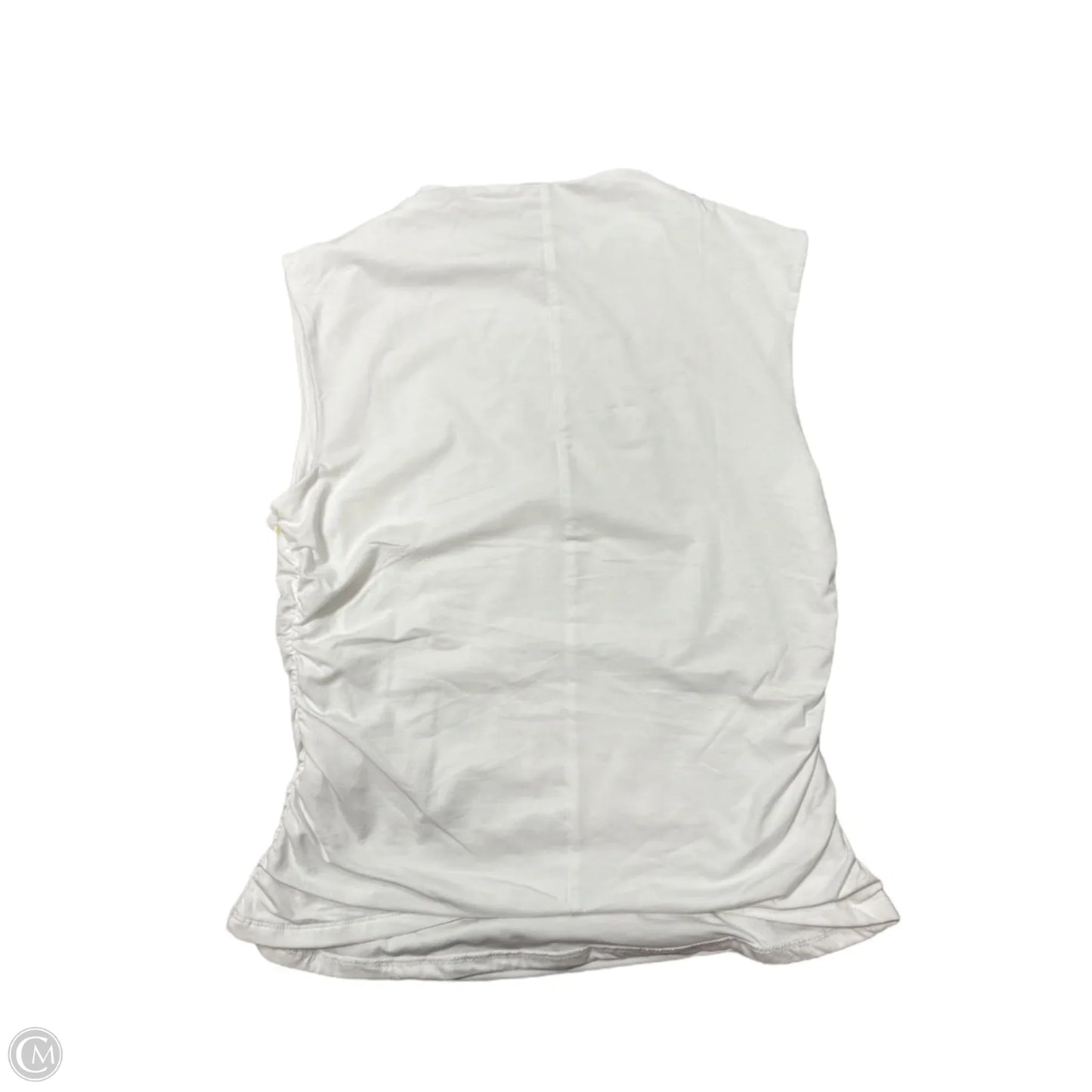 New! Top Sleeveless Designer By Rebecca Minkoff In White, Size: L