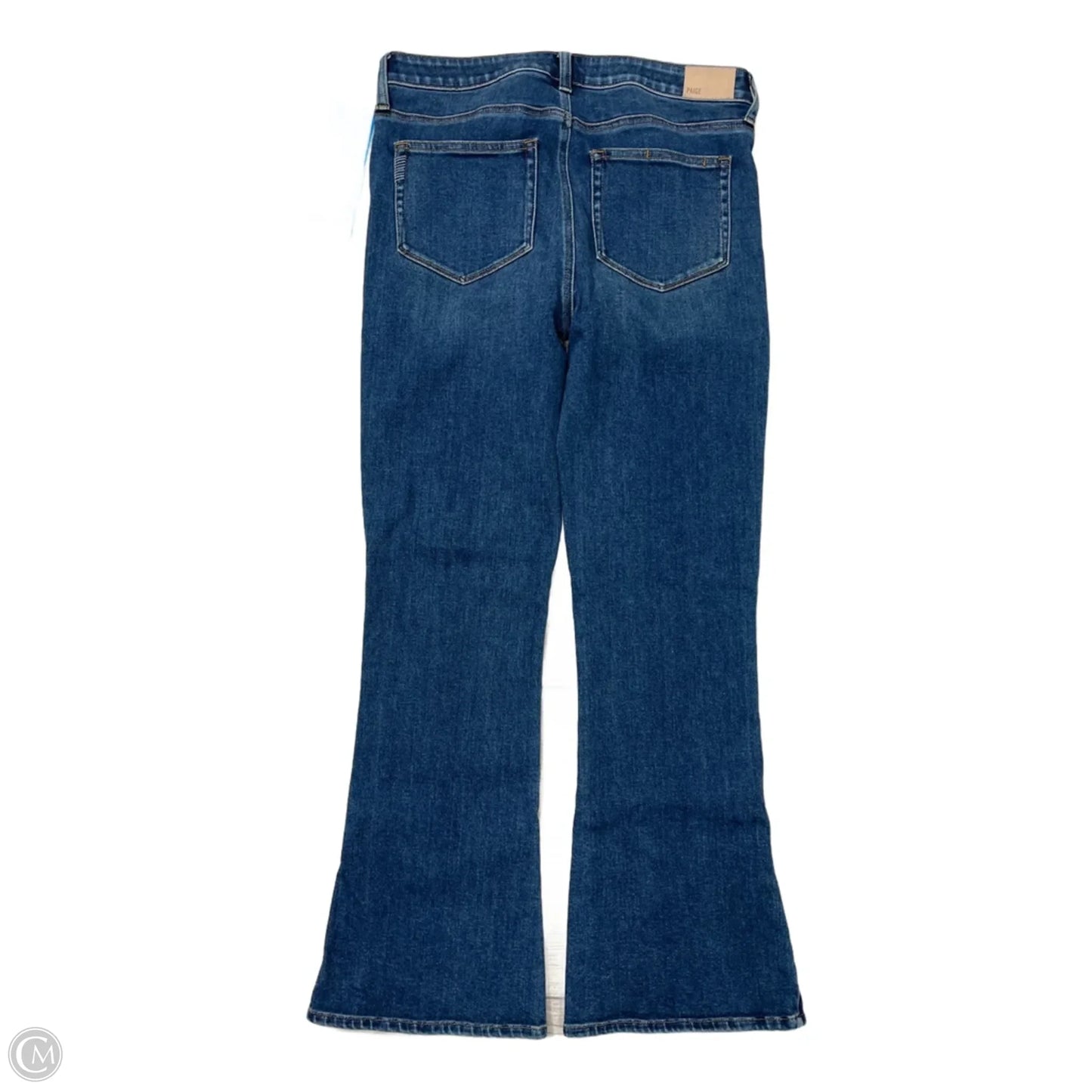 Jeans Wide Leg By Paige In Blue Denim, Size: 12