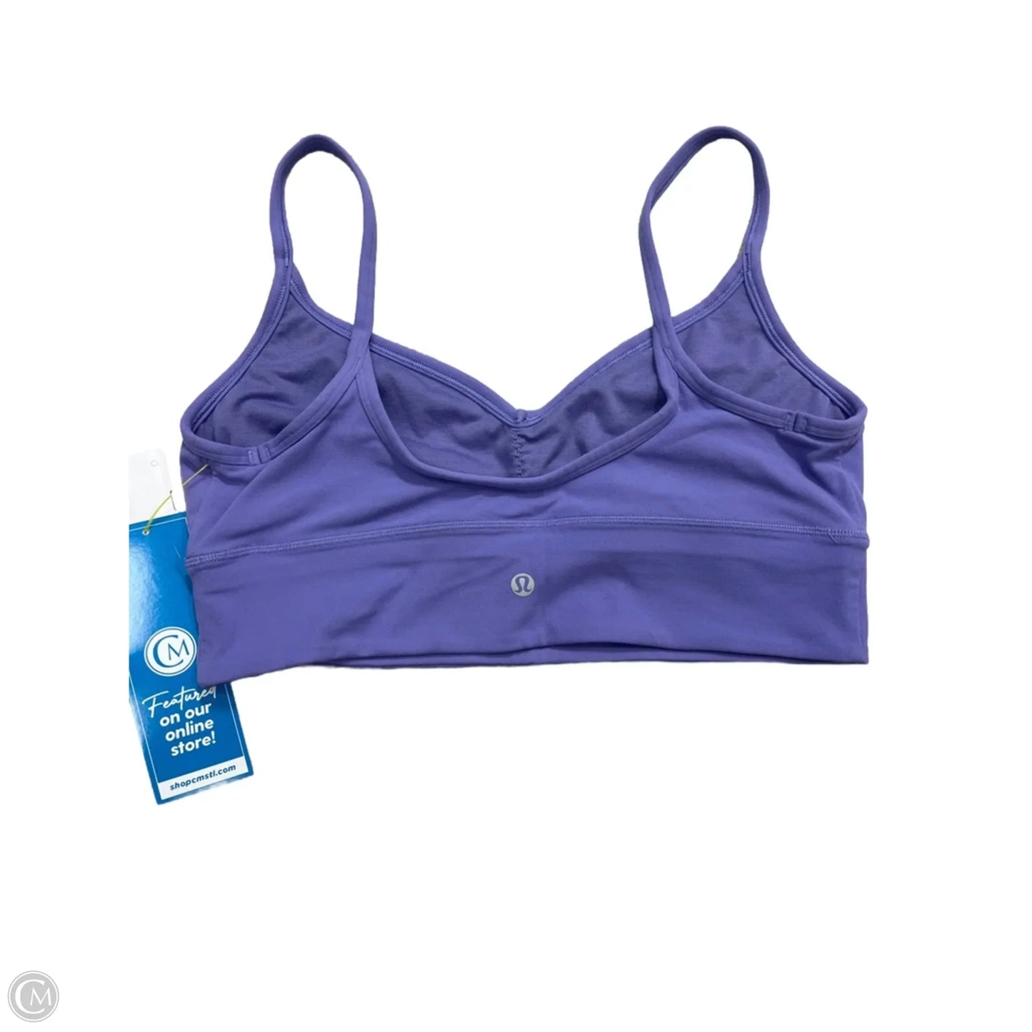 Athletic Bra By Lululemon In Purple, Size: 12