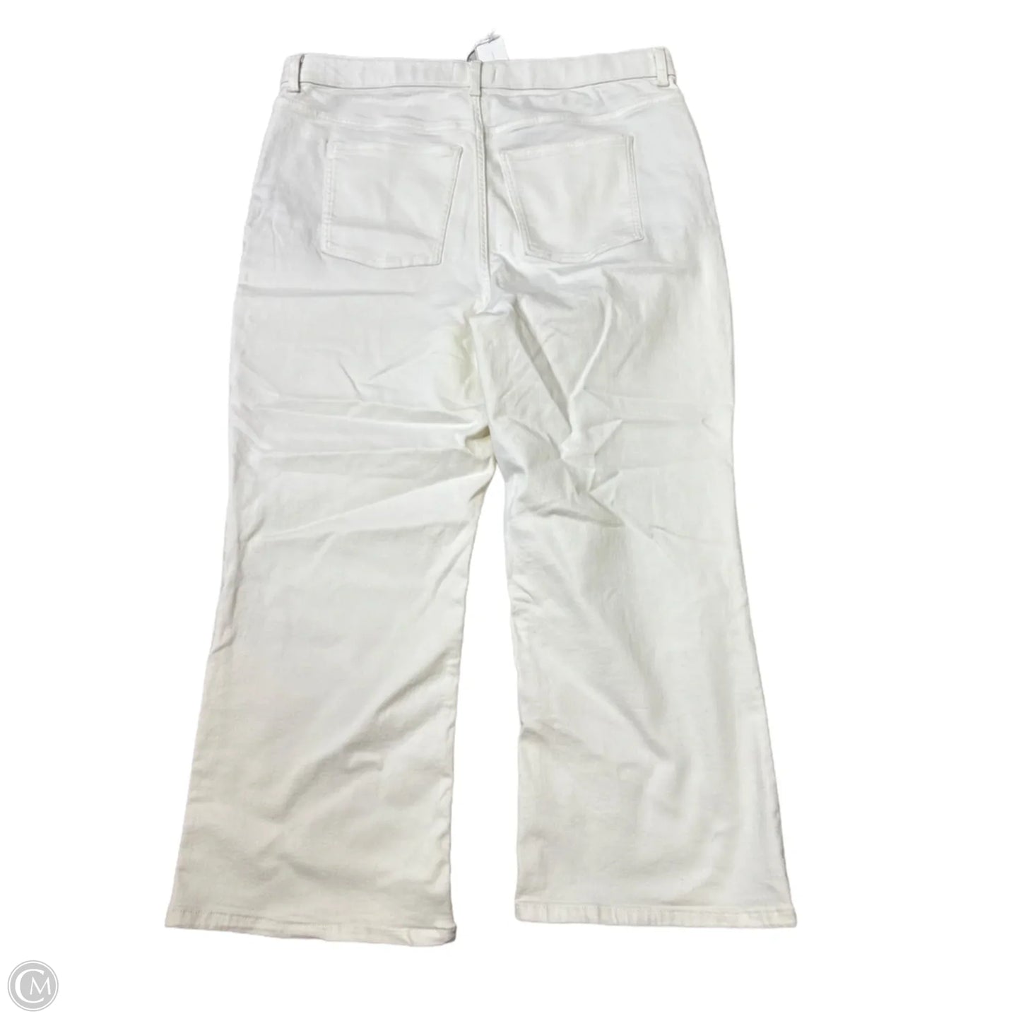 New! Jeans Wide Leg By Spanx In White, Size: 22