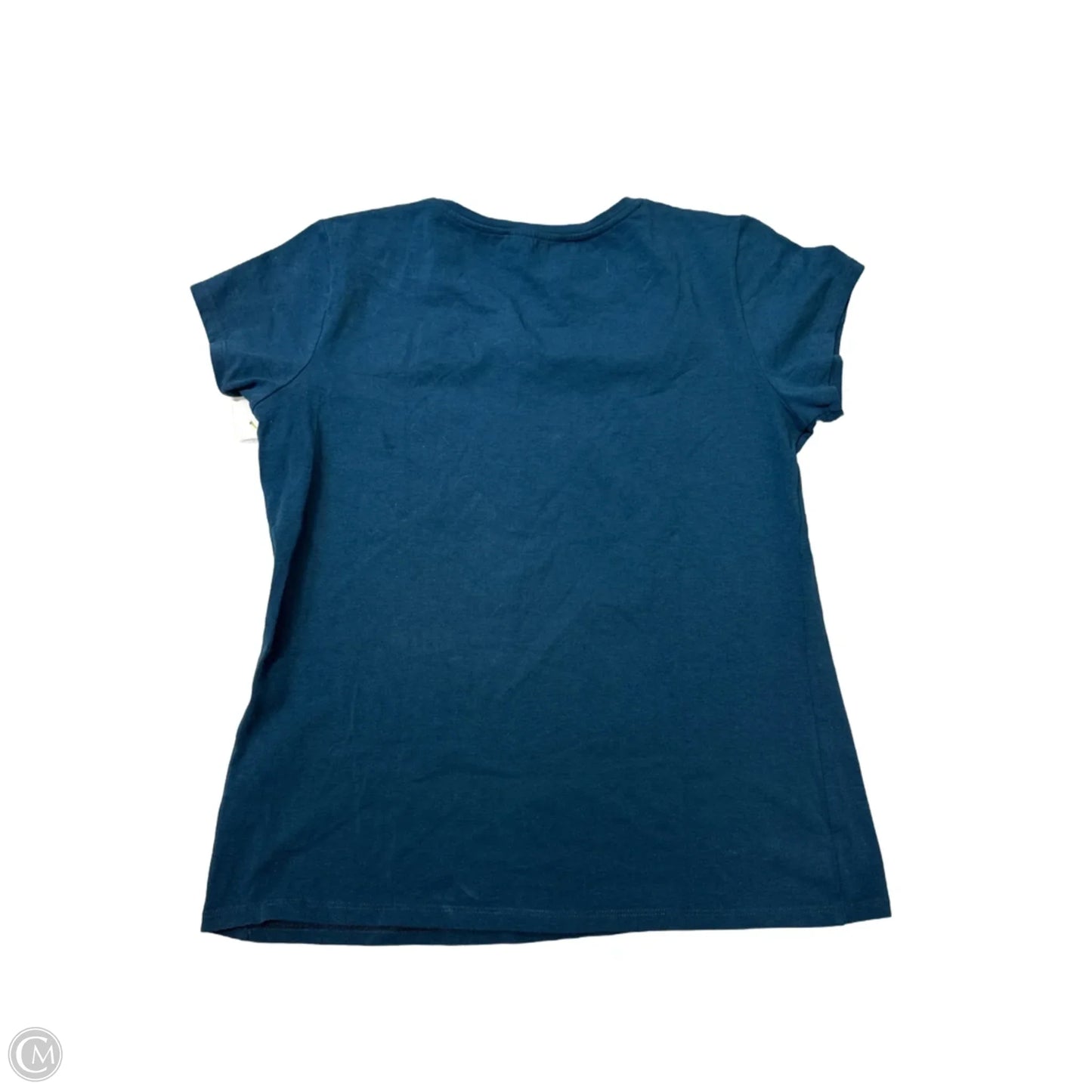 Top Short Sleeve Basic By Kettlewell In Teal, Size: L