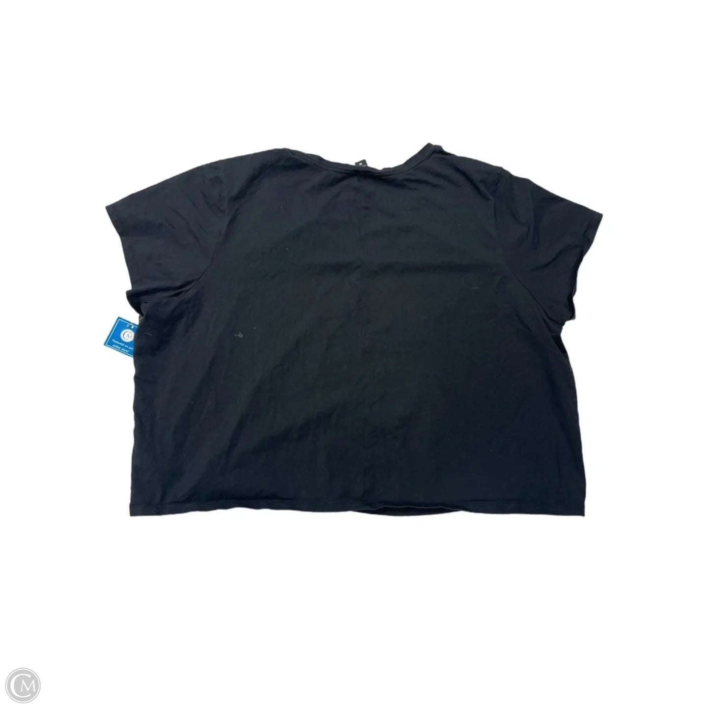 Athletic Top Short Sleeve By Athleta In Black, Size: 3x