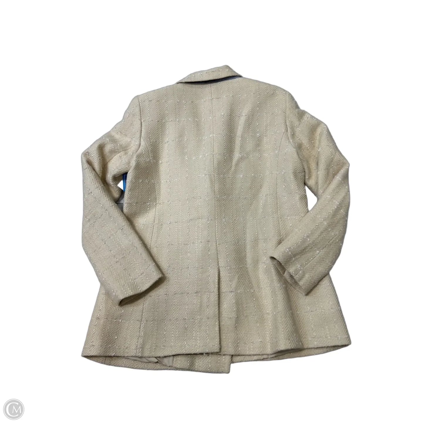 Blazer By Ann Taylor In Cream, Size: 10