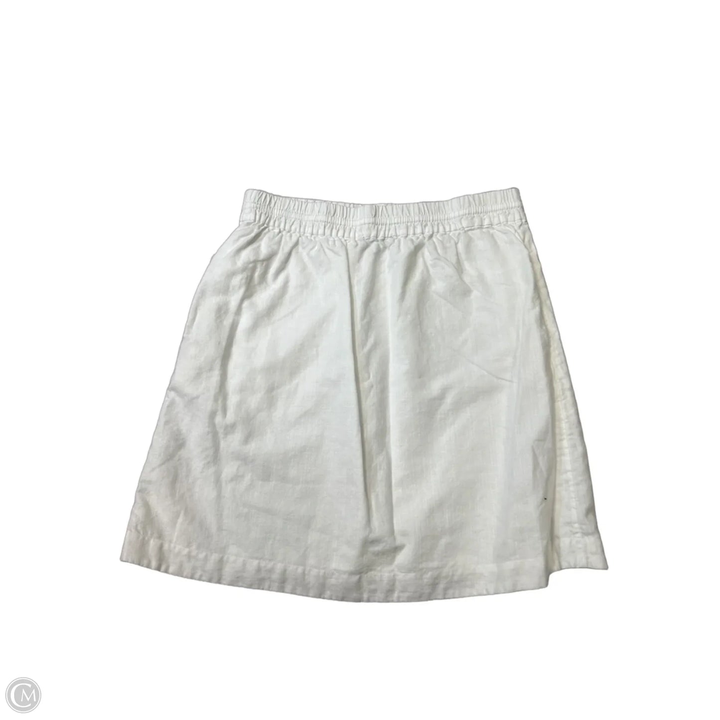 Skirt Midi By Talbots In White, Size: M