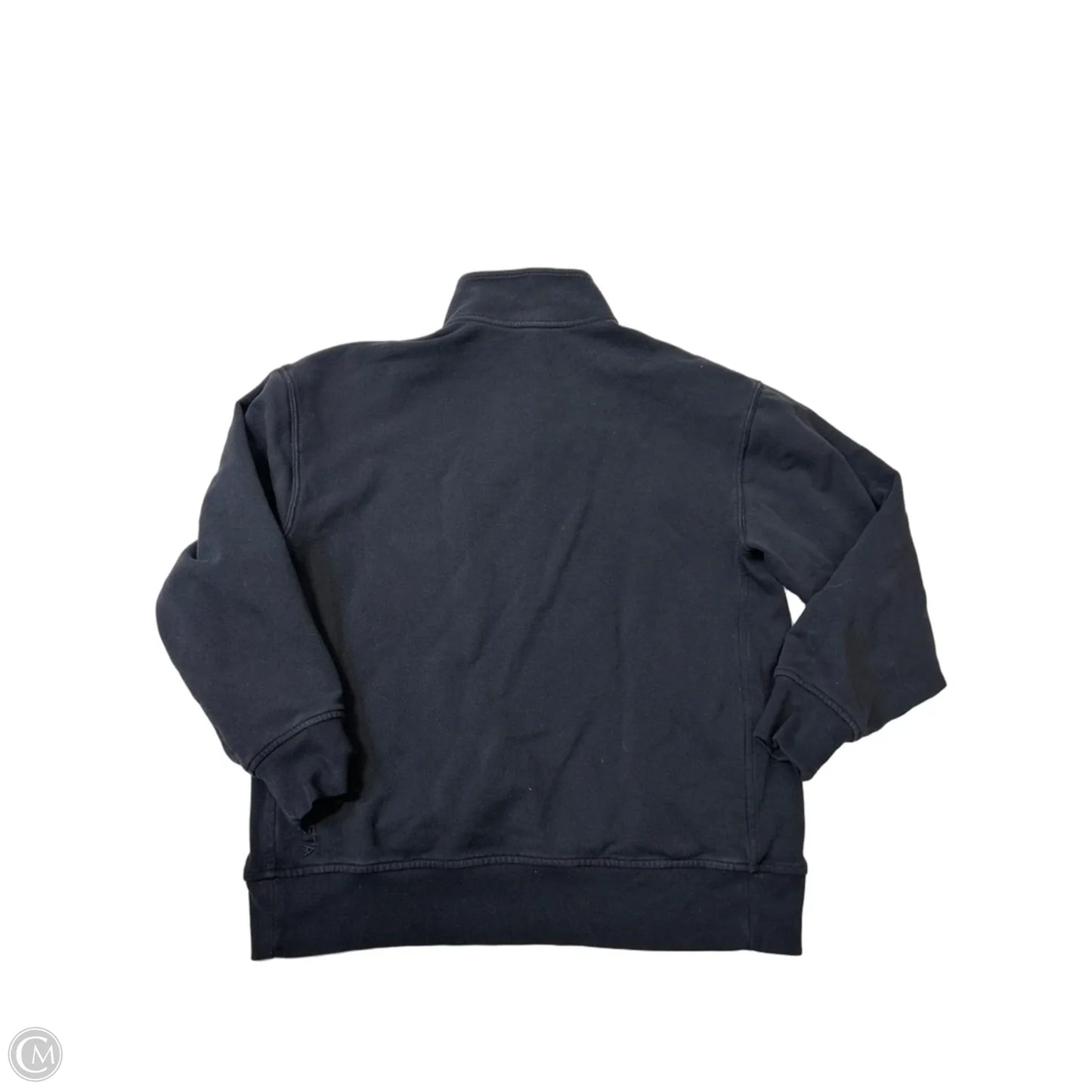 Athletic Top Long Sleeve Collar By Athleta In Black, Size: Xs