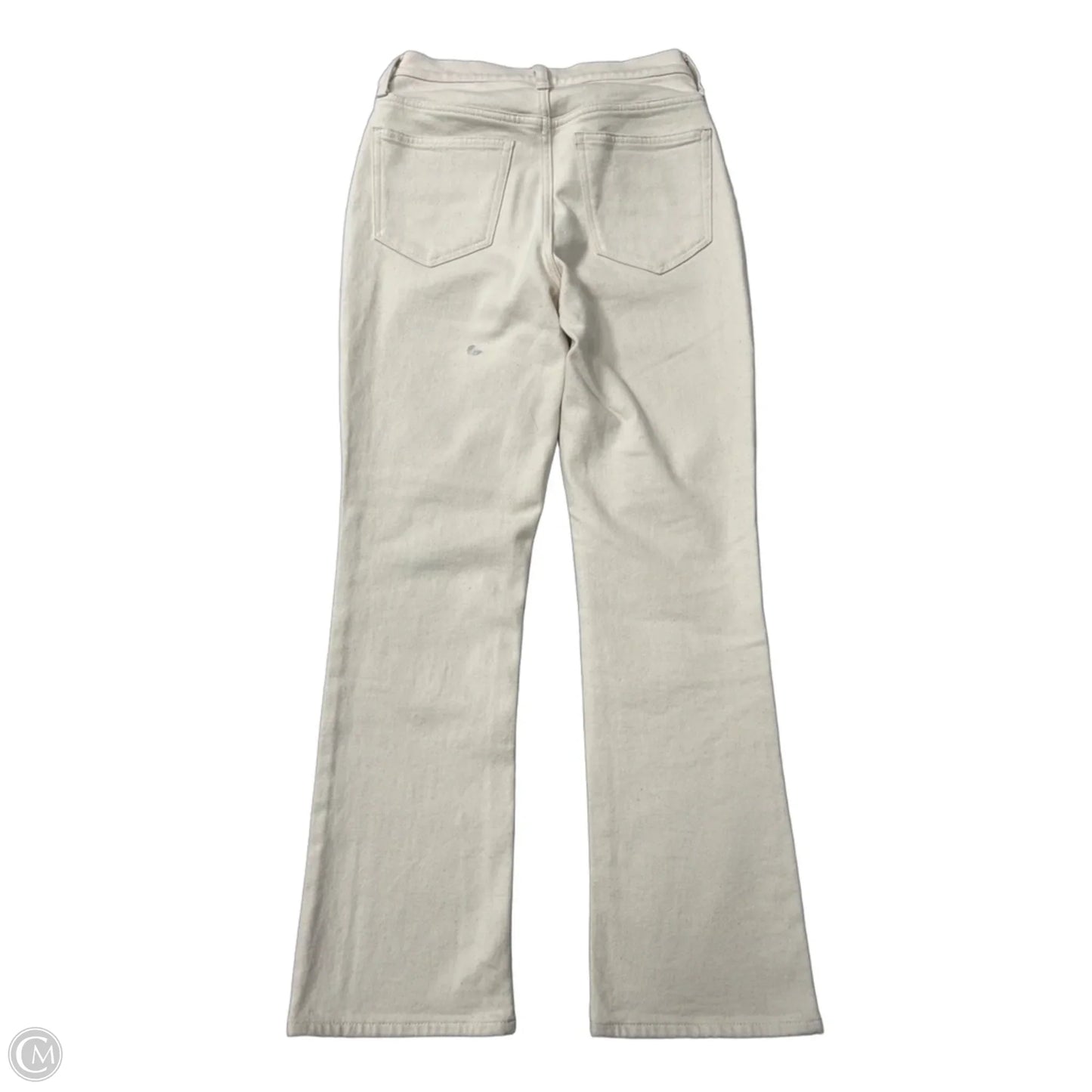 Jeans Flared By J. Crew In White Denim, Size: 2