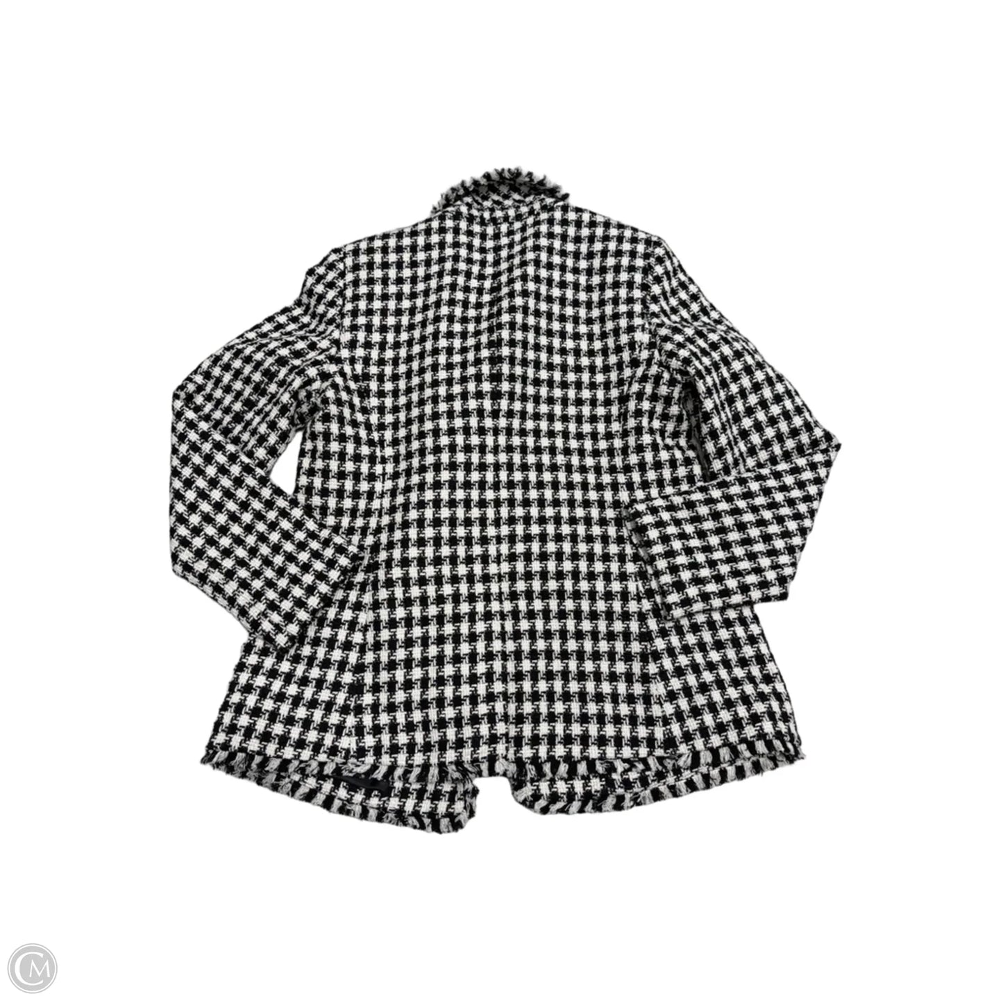 Blazer By Talbots In Black & White, Size: S