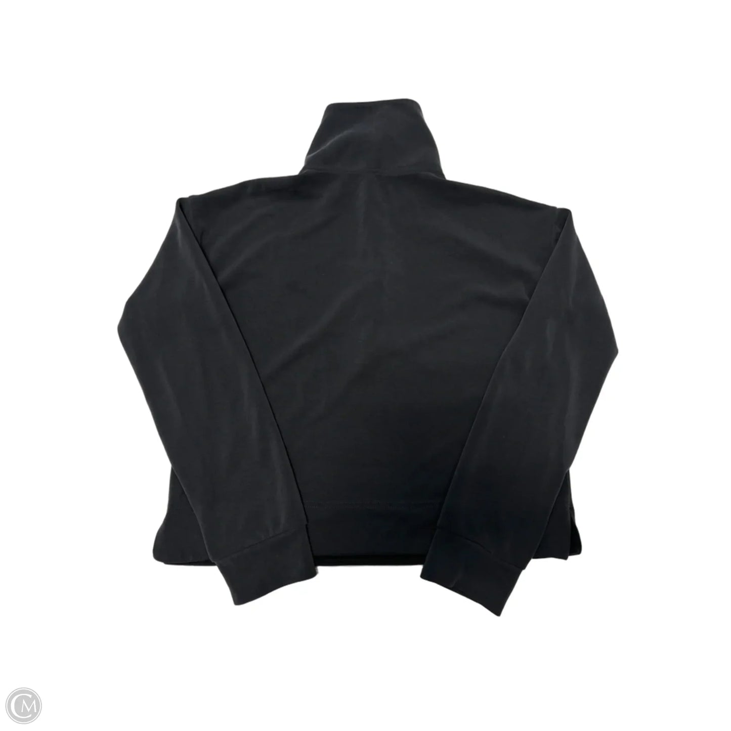 Athletic Top Long Sleeve Collar By Athleta In Black, Size: Xs