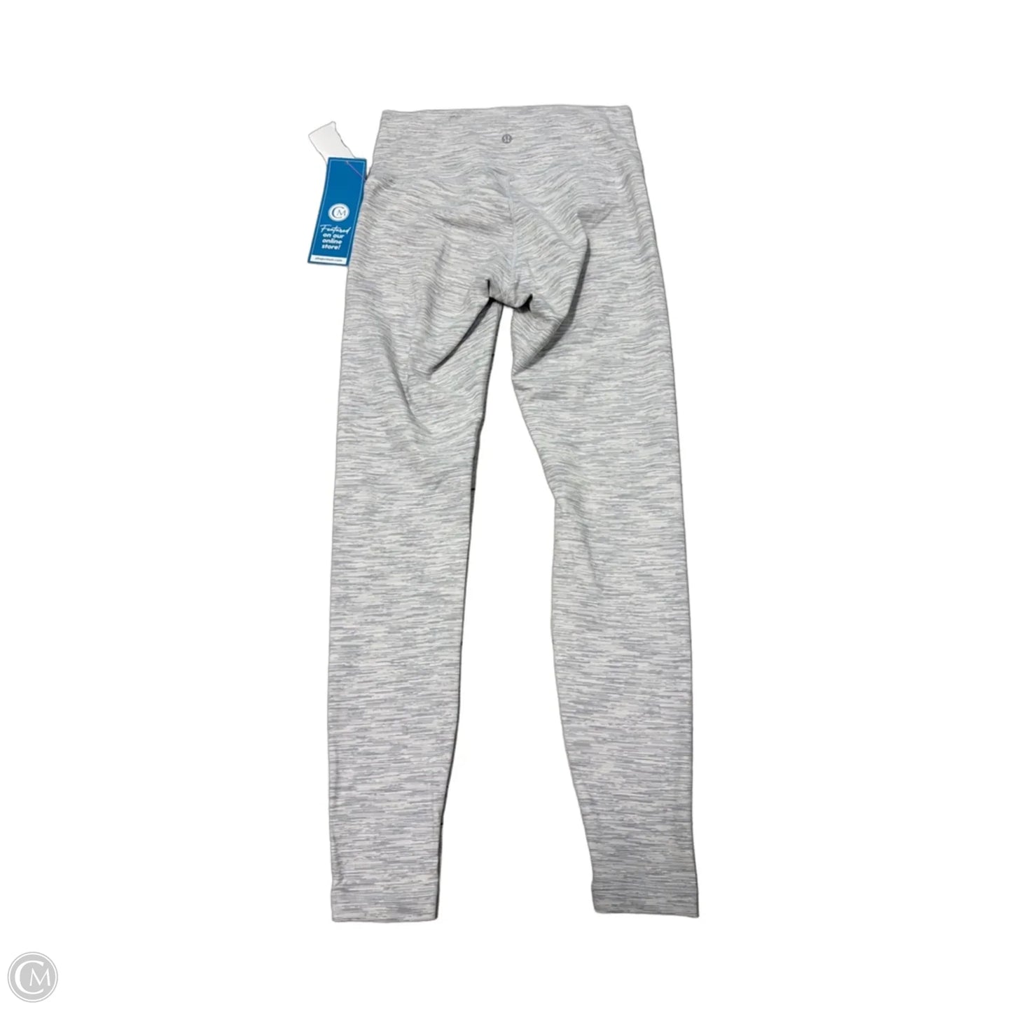 Athletic Leggings By Lululemon In Grey, Size: 8