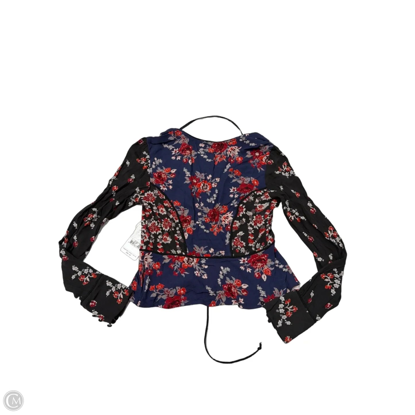 New! Top Long Sleeve By Free People In Navy, Size: Xs