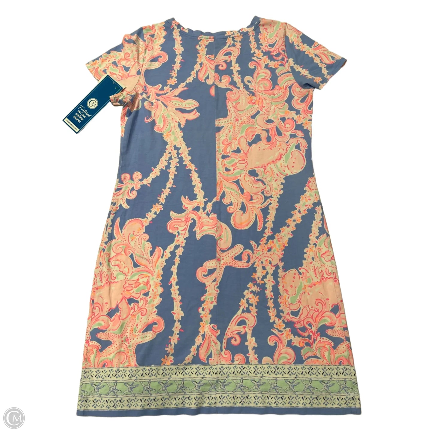 Dress Designer By Lilly Pulitzer In Blue, Size: M