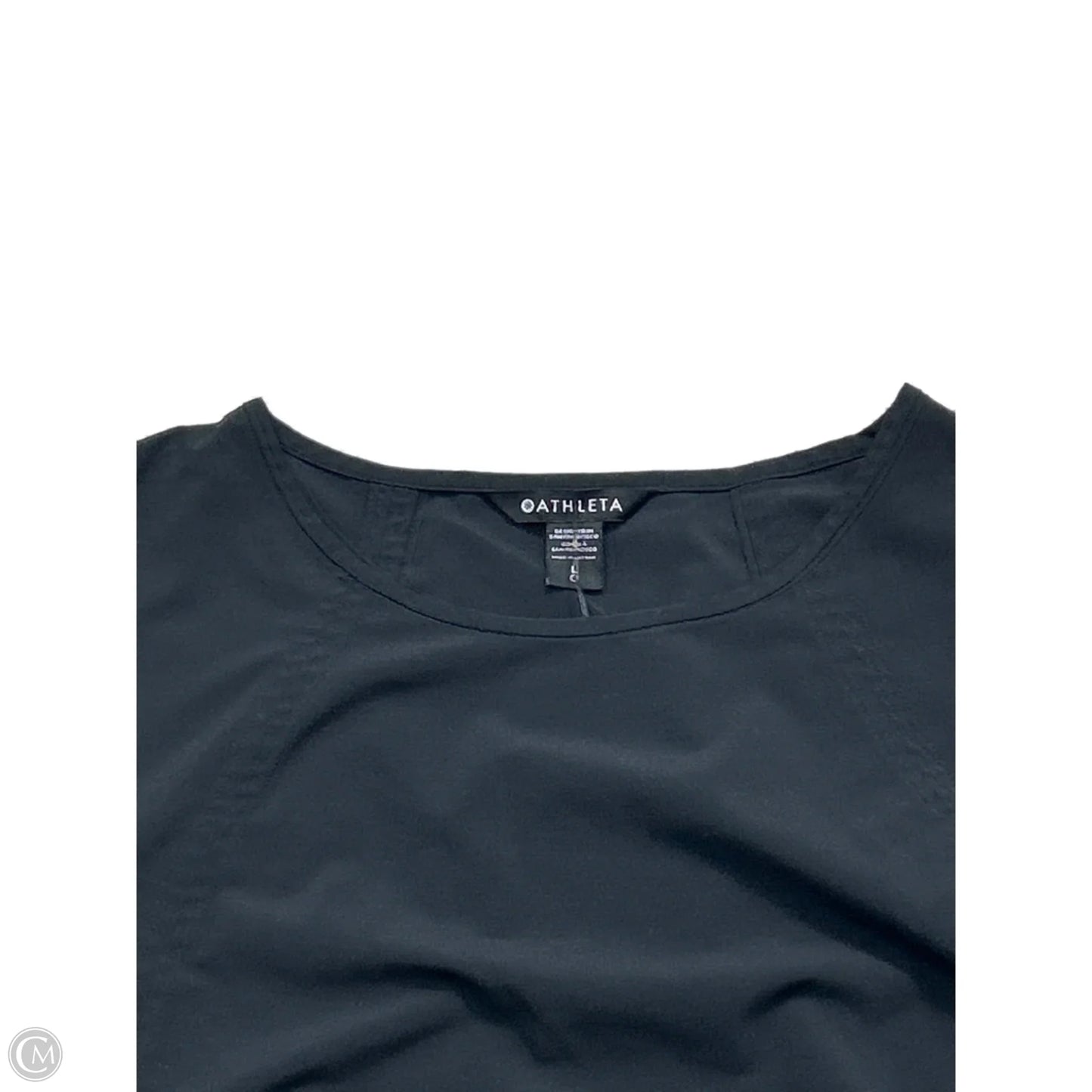 Top Sleeveless By Athleta In Black, Size: L