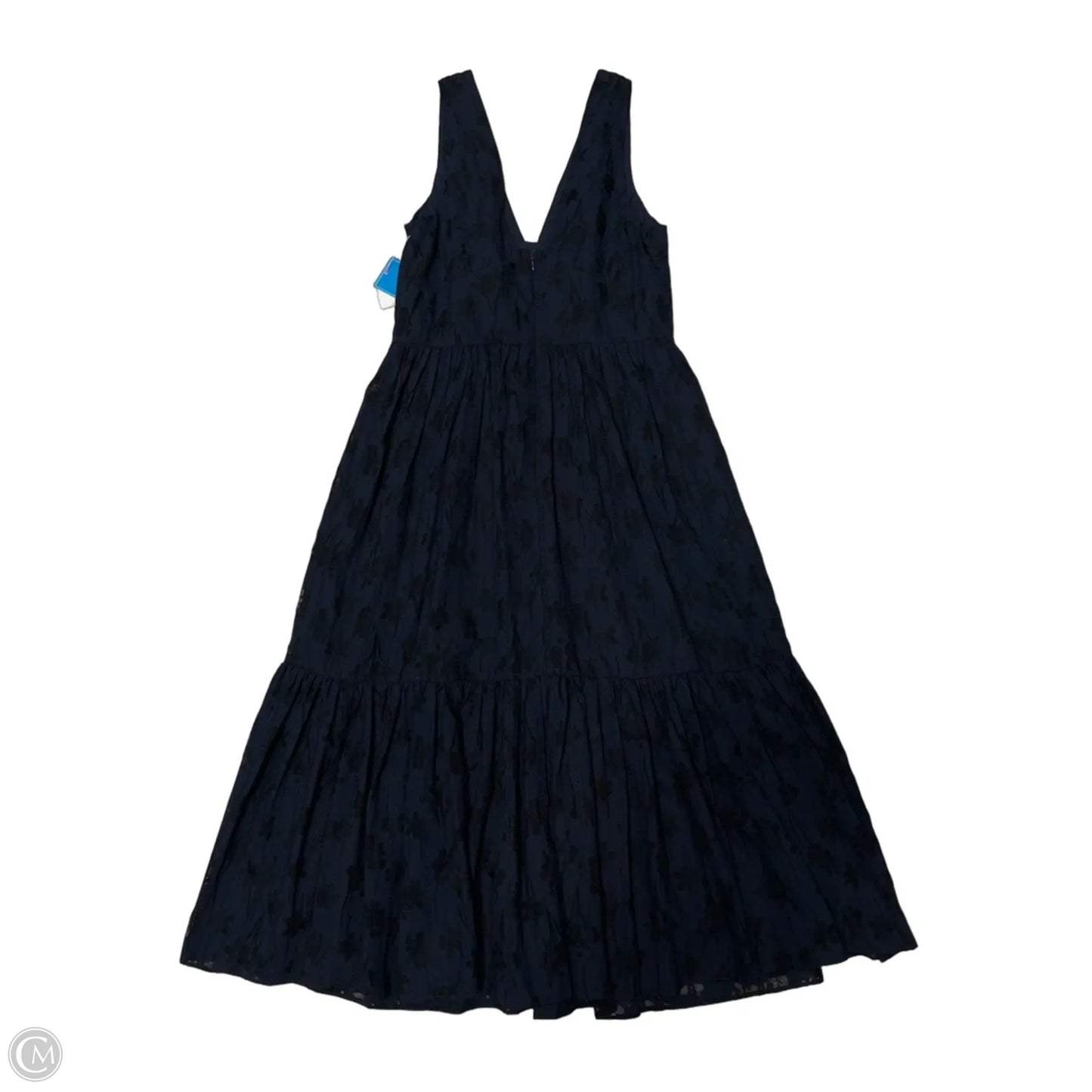 New! Dress Casual Maxi By Tommy Hilfiger In Black & Blue, Size: S