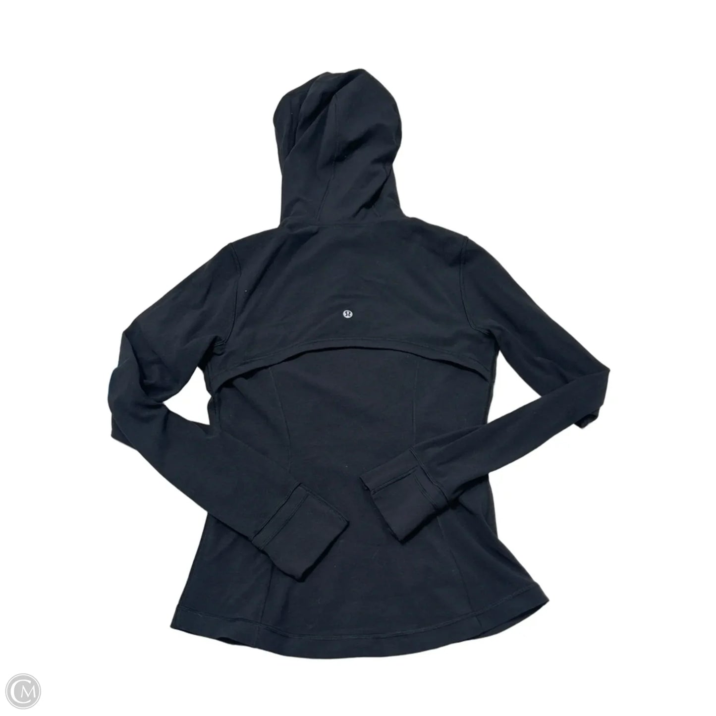 Athletic Jacket By Lululemon In Black, Size: S