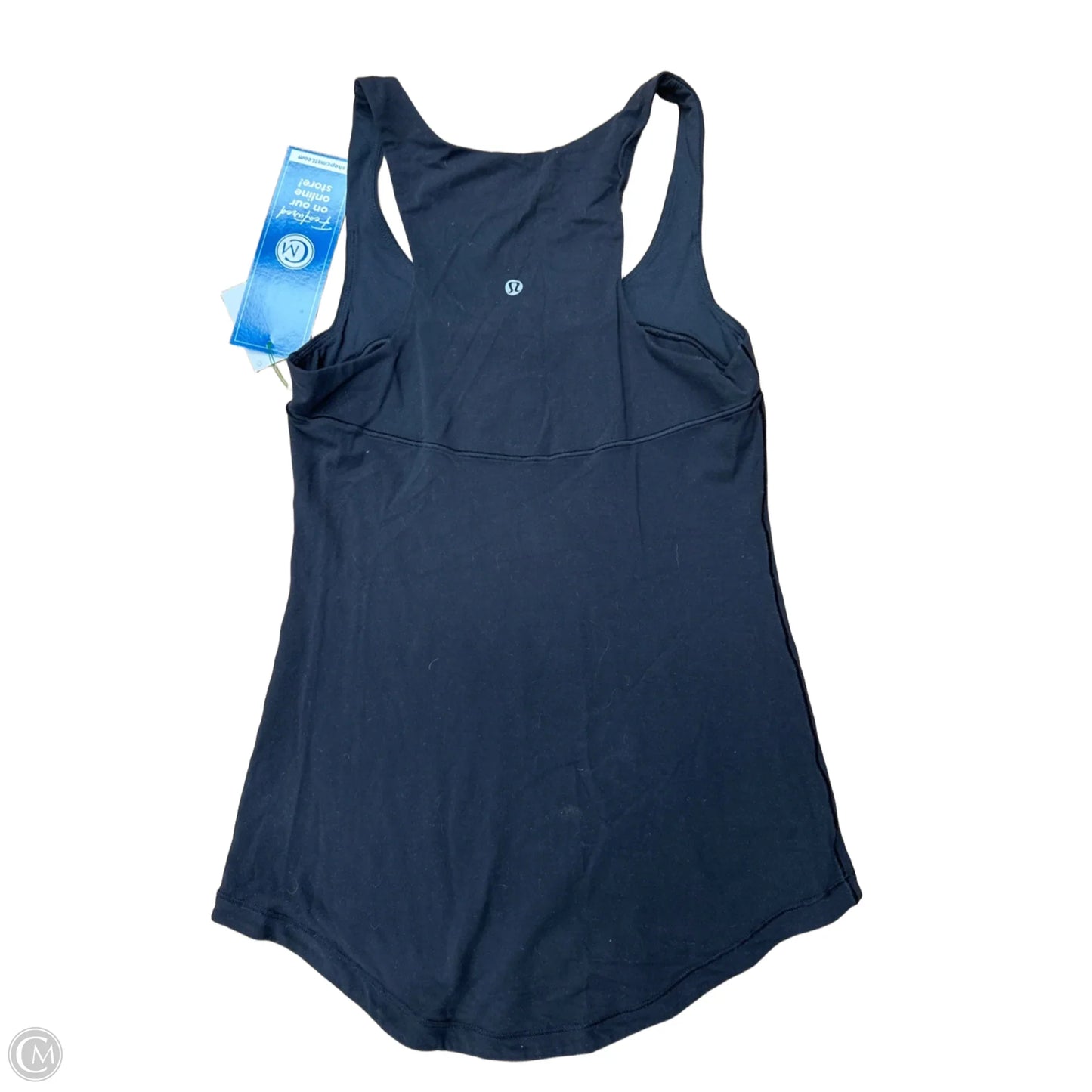 Athletic Tank Top By Lululemon In Black, Size: S