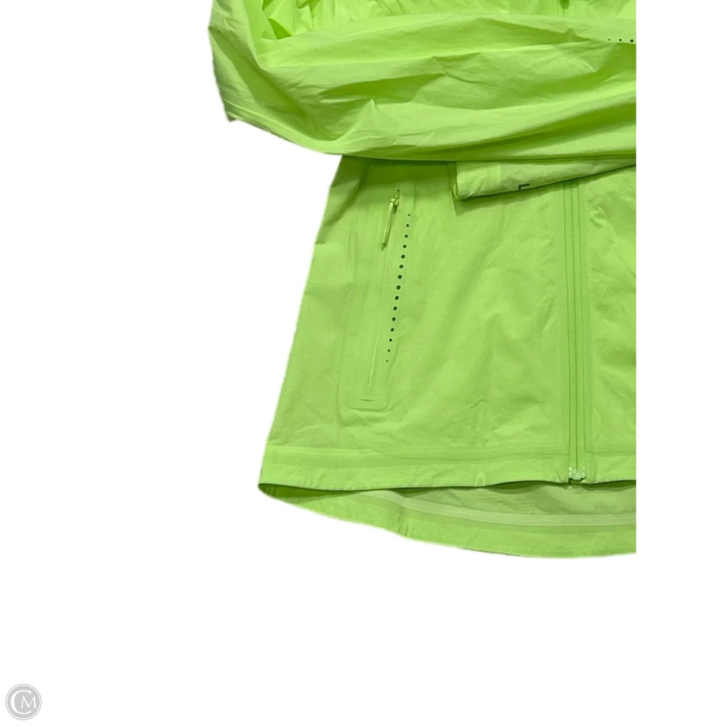 Athletic Jacket By Lululemon In Yellow, Size: S